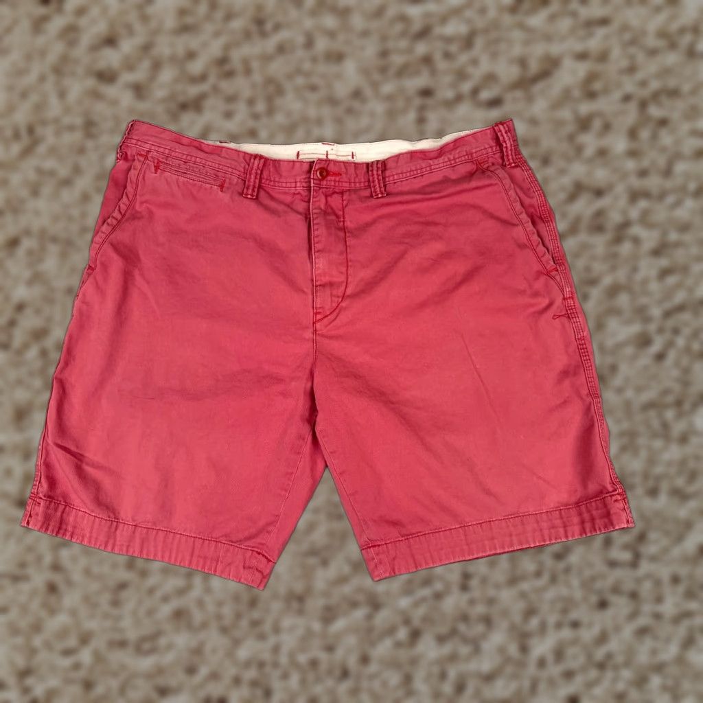 Polo Ralph Lauren Polo Ralph Lauren Shorts Men Pink 100% Cotton Twill Chino Relaxed Fit 42x10 Size US XL / EU 56 / 4 - 1 Thumbnail