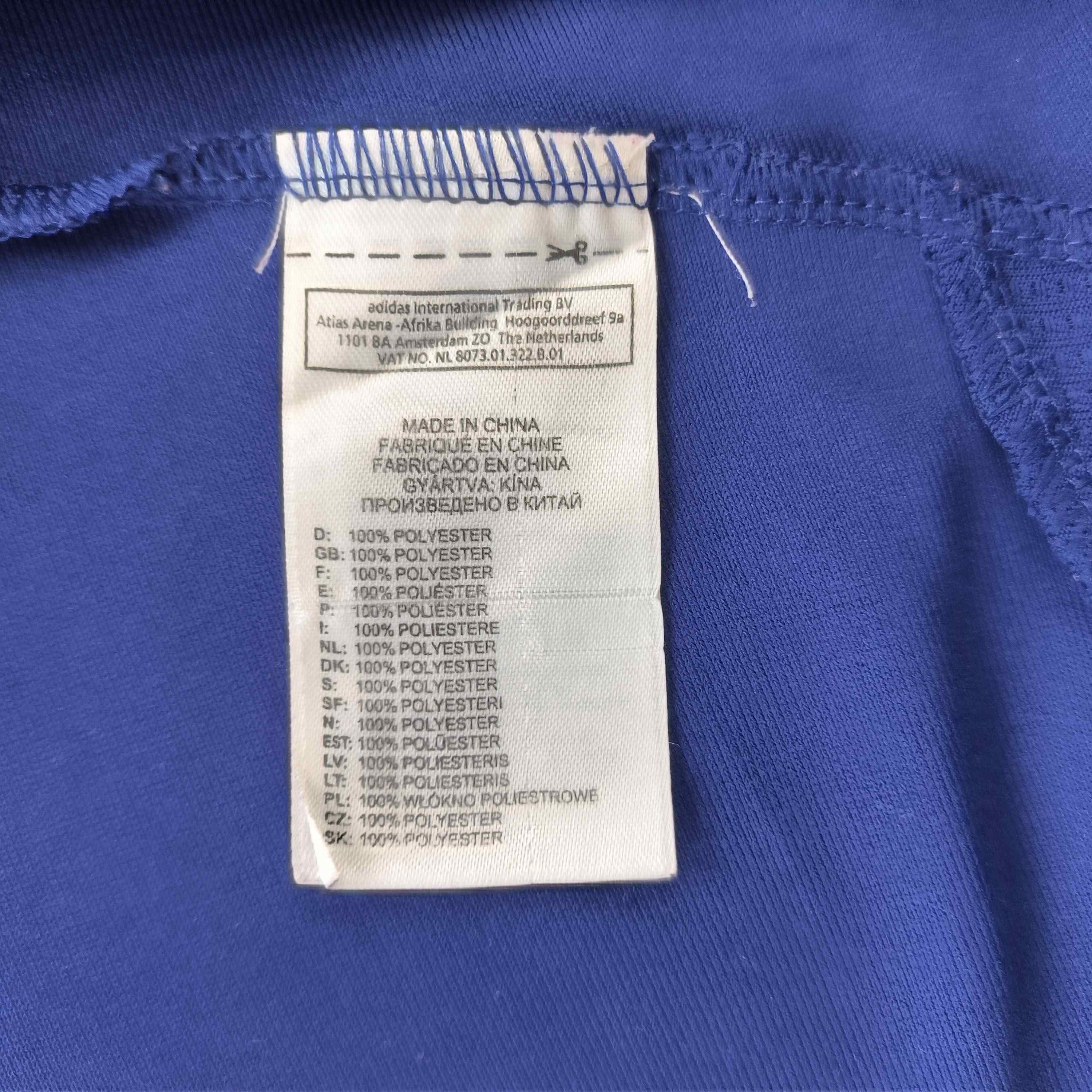 France 2010-11 Adidas home Ribery football jersey size XXL