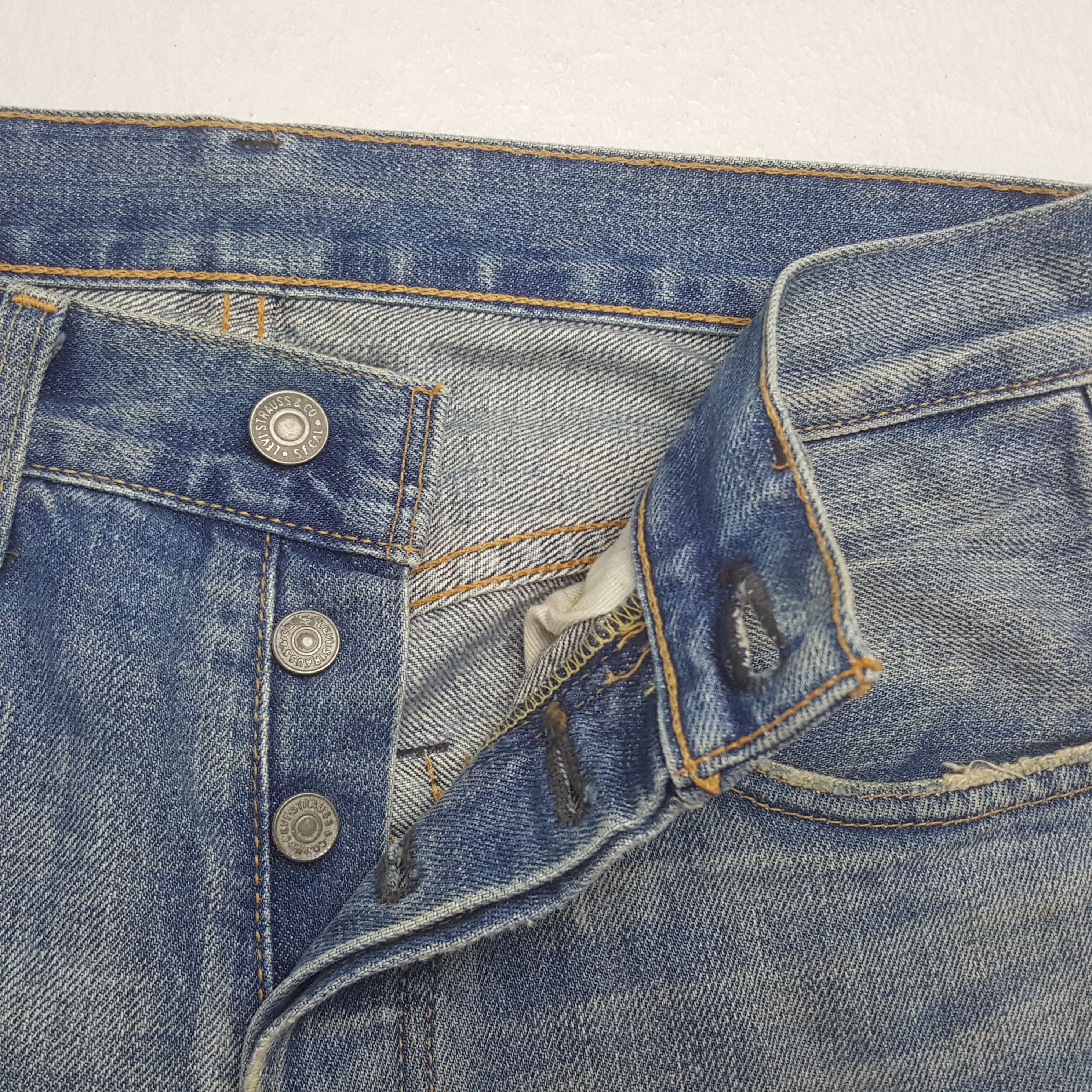 Levi's Vintage Levi's 501 Big E Selvedge Denim Jeans RR14 Size US 29 - 7 Thumbnail