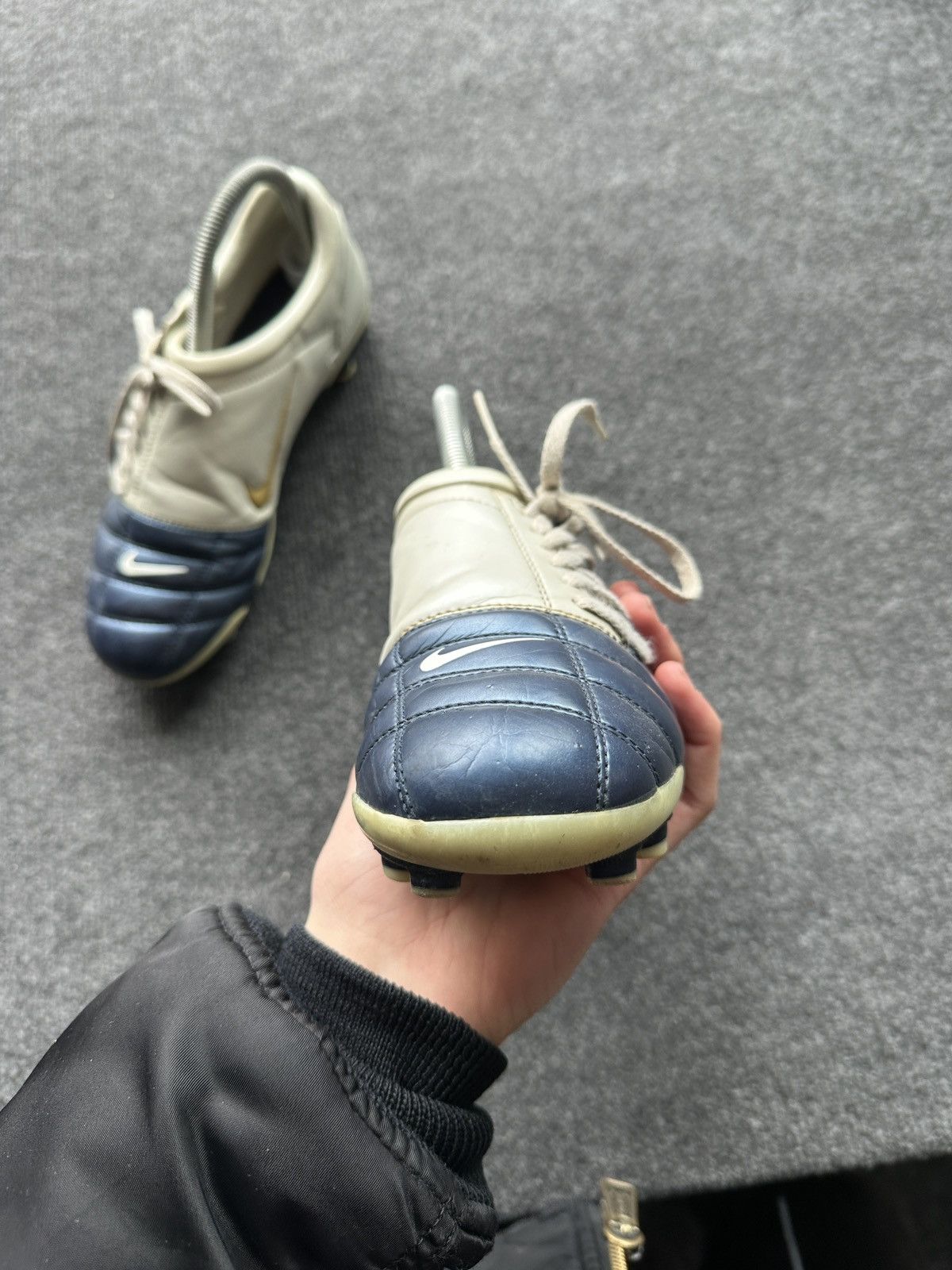 Nike 🚨RARE NIKE TOTAL 90 III UNISEX BLUE FOOTBAL SOCCER Size US 5.5 / EU 38 - 8 Thumbnail