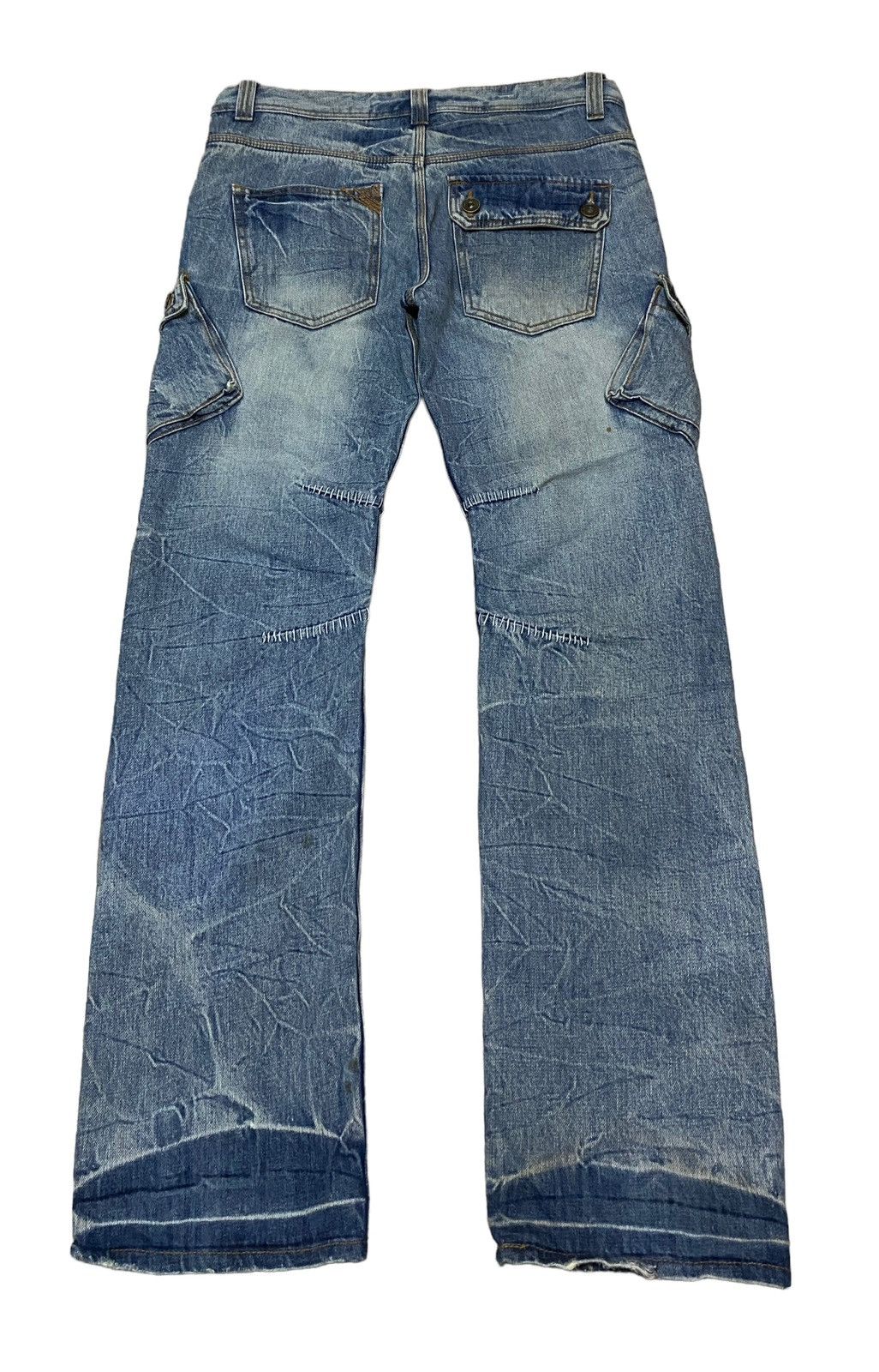 If Six Was Nine Rare Design Vintage Brand Twenty Work Tactical Jeans 2000s Size US 36 / EU 52 - 2 Thumbnail