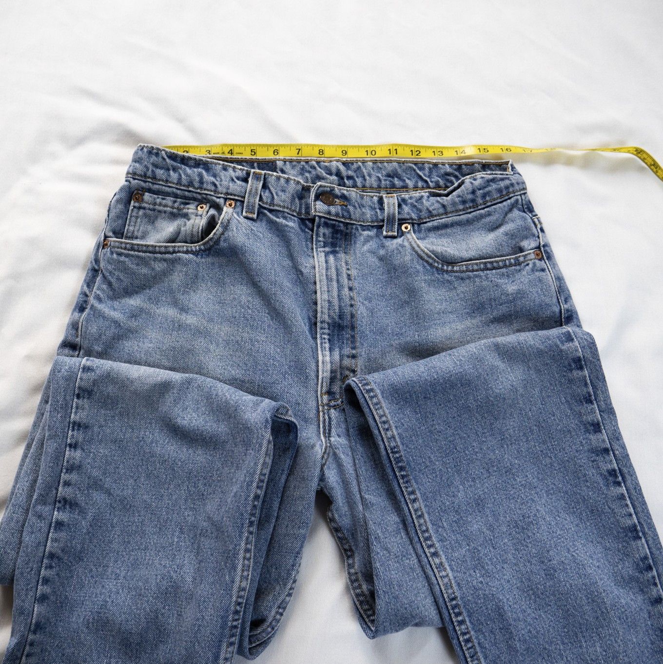 Levi's Vintage 1995 Levi’s 505 – 38x34 – USA-Made – Light Wash Size US 38 / EU 54 - 7 Thumbnail