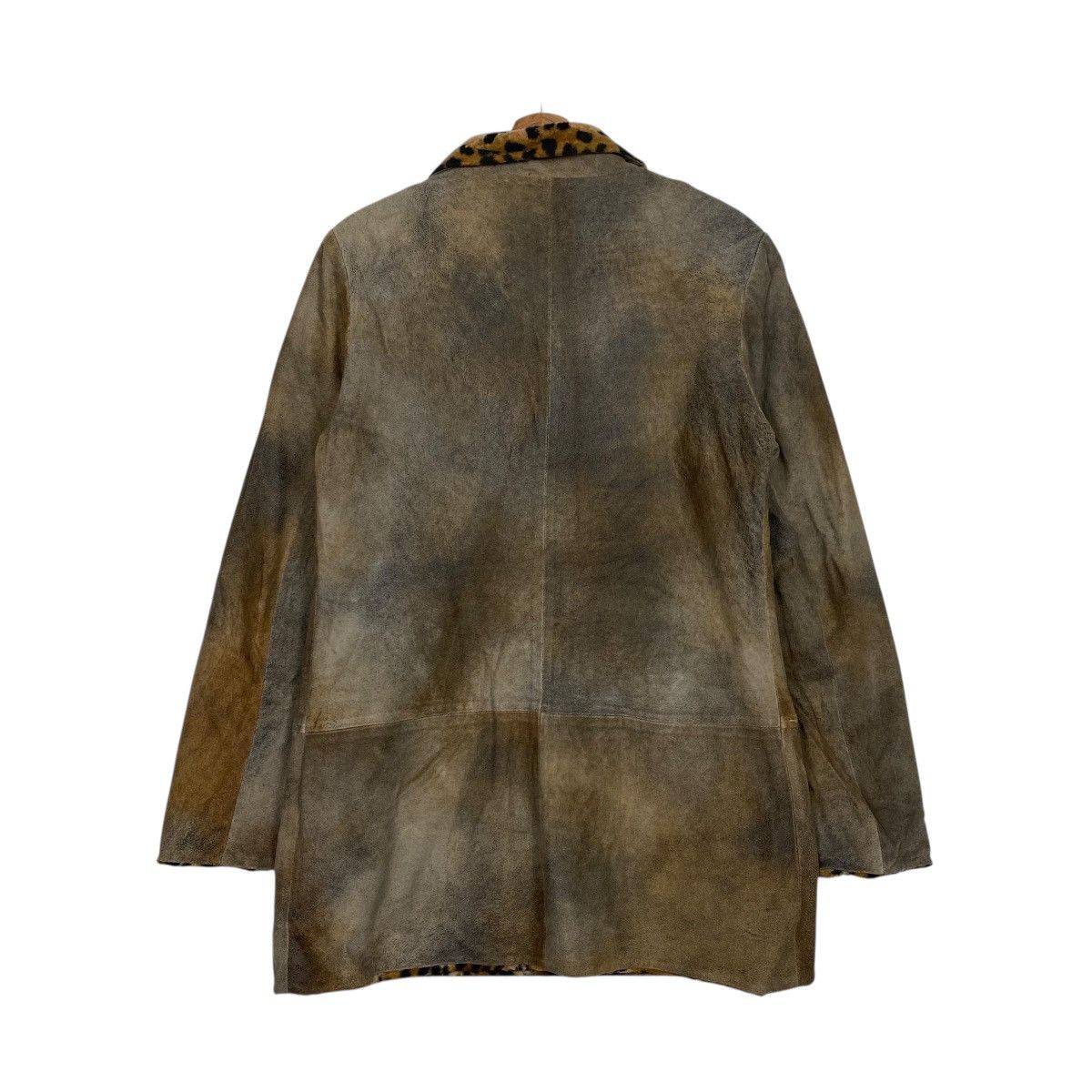 Designer Vintage Pilerria leopard revesable coat jacket Size US M / EU 48-50 / 2 - 18 Thumbnail