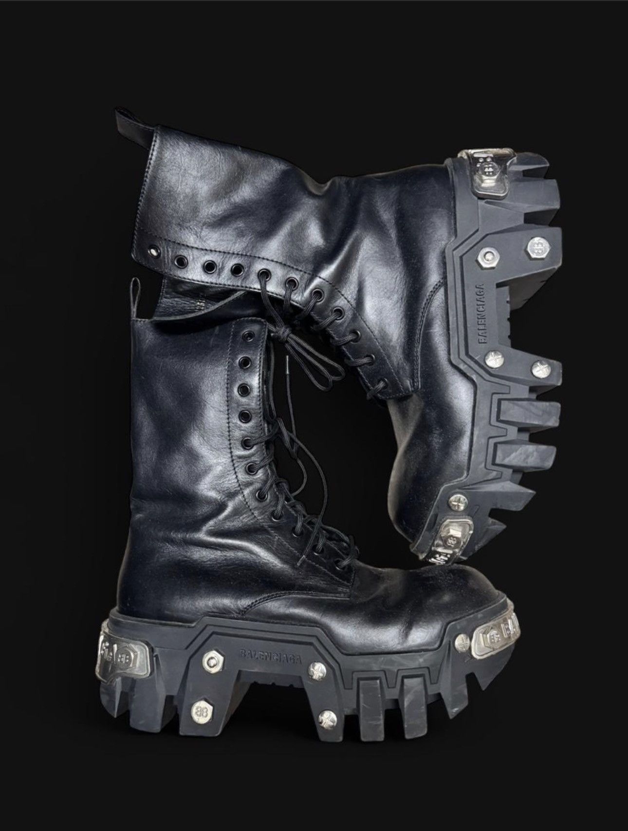 Balenciaga Balenciaga sketch bulldozer boots 41 | Grailed