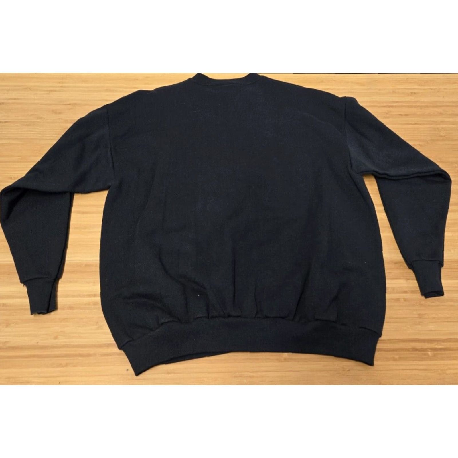 Tultex VINTAGE Tultex Sweatshirt Mens Black Graphic Print 90s Biker Motorcycle XL Flaw Size US XL / EU 56 / 4 - 6 Thumbnail