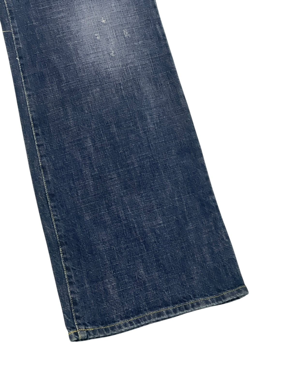 Roberto Cavalli Wide Jeans Just Cavalli Chrome Heart Dior Erd cdg Amiri 2🟦9 Size US 35 - 3 Thumbnail