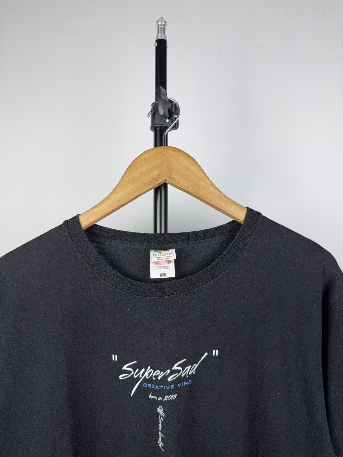 Band Tees × Rap Tees XXXTentacion RIP Tee – SuperSad Creative Mind – Size M Size US M / EU 48-50 / 2 - 3 Thumbnail