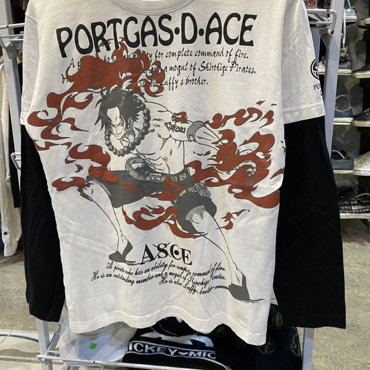 One Piece One Piece Portugase De Ace Mugiwara Pirates Size US M / EU 48-50 / 2 - 4 Thumbnail