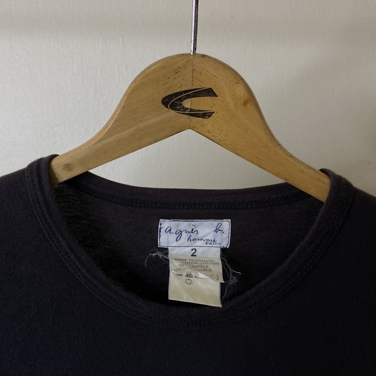 agnes b. Vintage 1990s Agnes B Siamo Innocenti T Shirt Size US M / EU 48-50 / 2 - 3 Thumbnail
