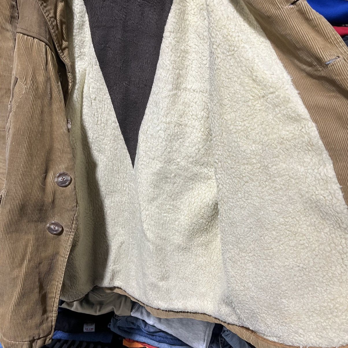Schott VINTAGE PERFECTO SCHOTT CORDUROY HUTNING JACKET 70s 80s Size US XL / EU 56 / 4 - 10 Thumbnail