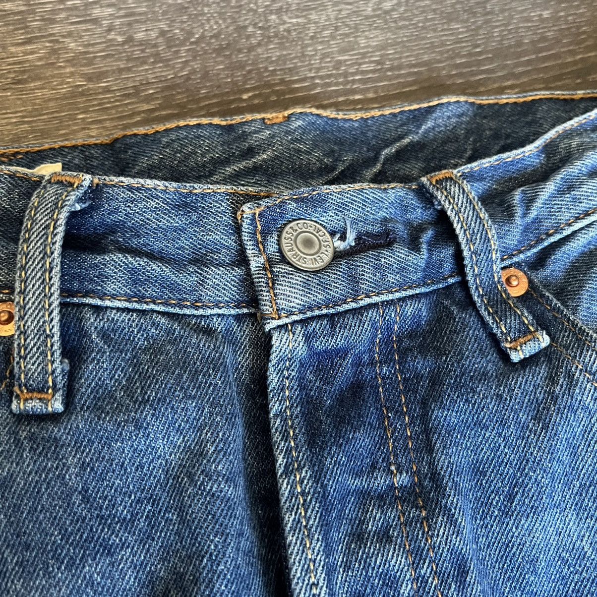 Levi's × Levi's Vintage Clothing × Vintage Vintage Levi’s 501 Big E Straight Leg Buttonfly Denim Jeans Size US 27 - 8 Thumbnail