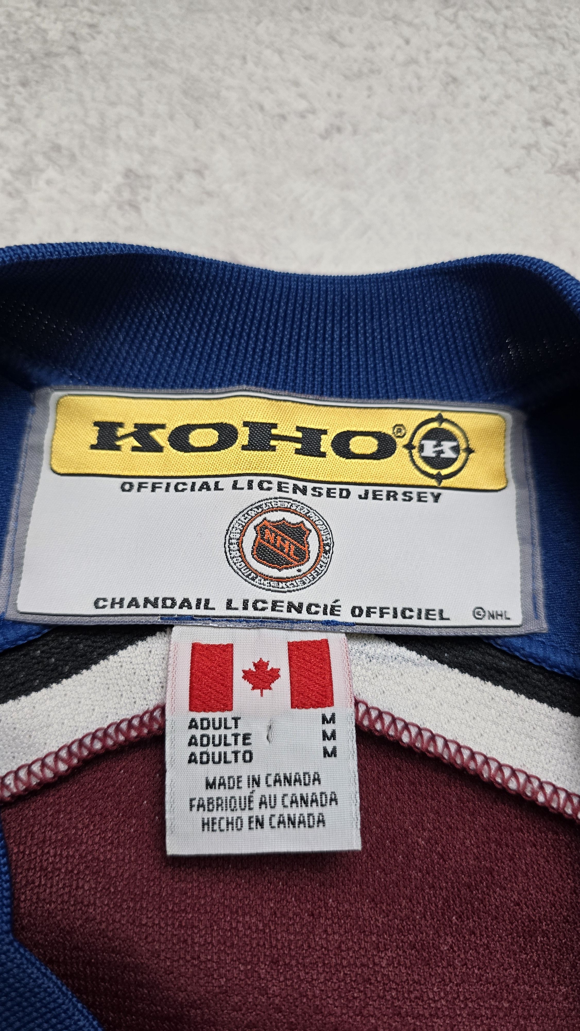 Koho Colorado Avalanche NHL Hockey Jersey Custom Name MAXX #33 Size US M / EU 48-50 / 2 - 22 Thumbnail