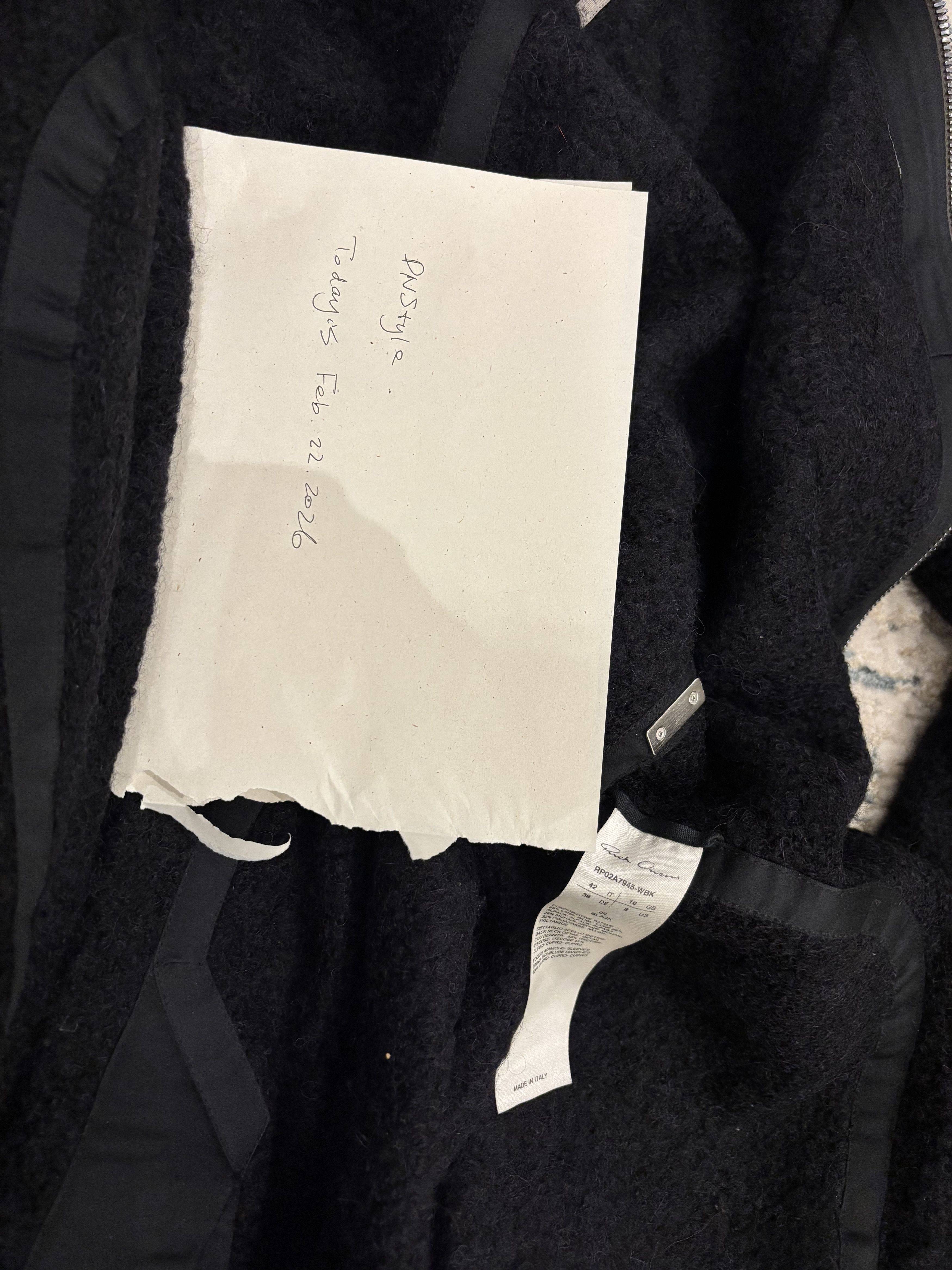 Rick Owens wool coat Size M / US 6-8 / IT 42-44 - 7 Thumbnail