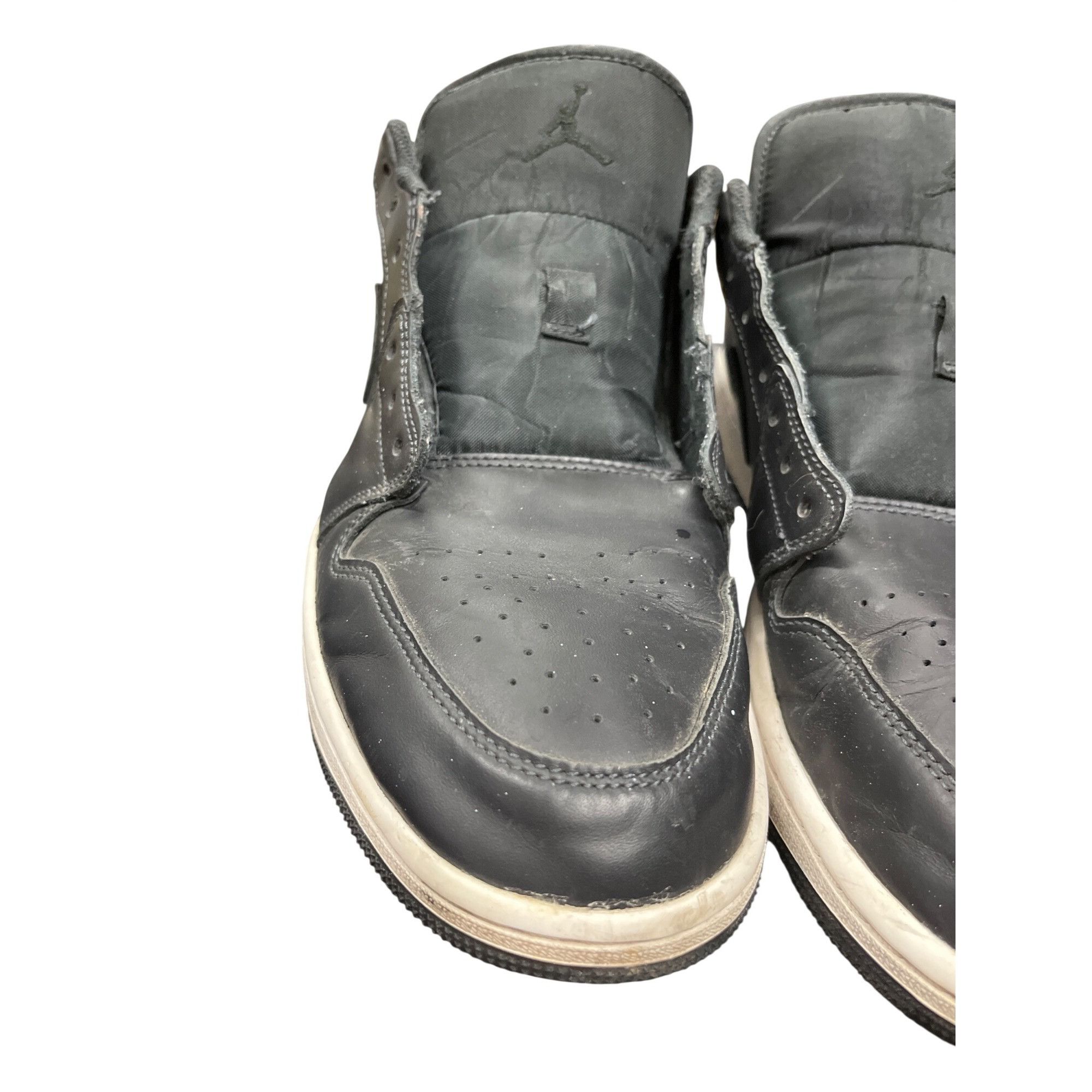 Nike Nike Jordan Air Jordan mens black leather elephant sneakers Size US 13 / EU 46 - 12 Thumbnail