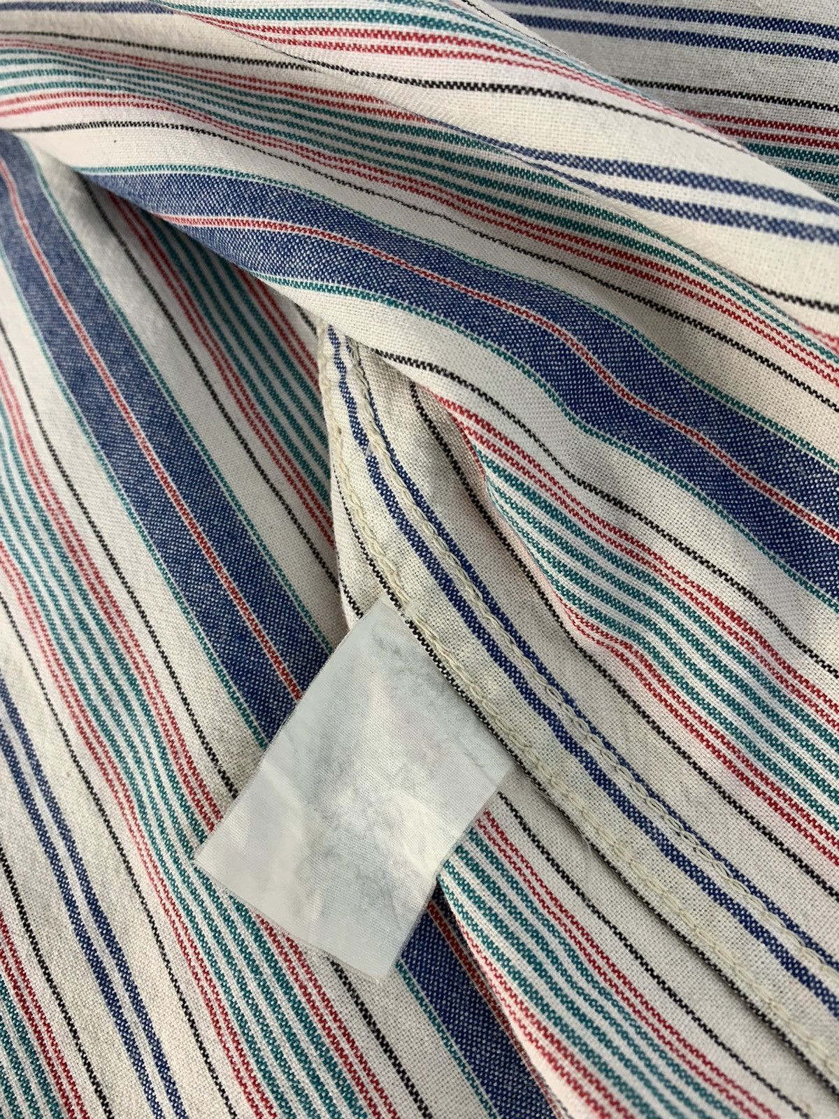 Sugar Cane 80s 90s Sugar Cane Toyo Enterprise Union Made Striped Size US L / EU 52-54 / 3 - 8 Thumbnail