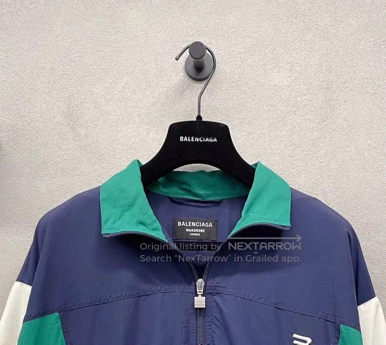 Balenciaga Balenciaga Paneled Stand-Collar Zip Jacket. Size US XL / EU 56 / 4 - 4 Thumbnail