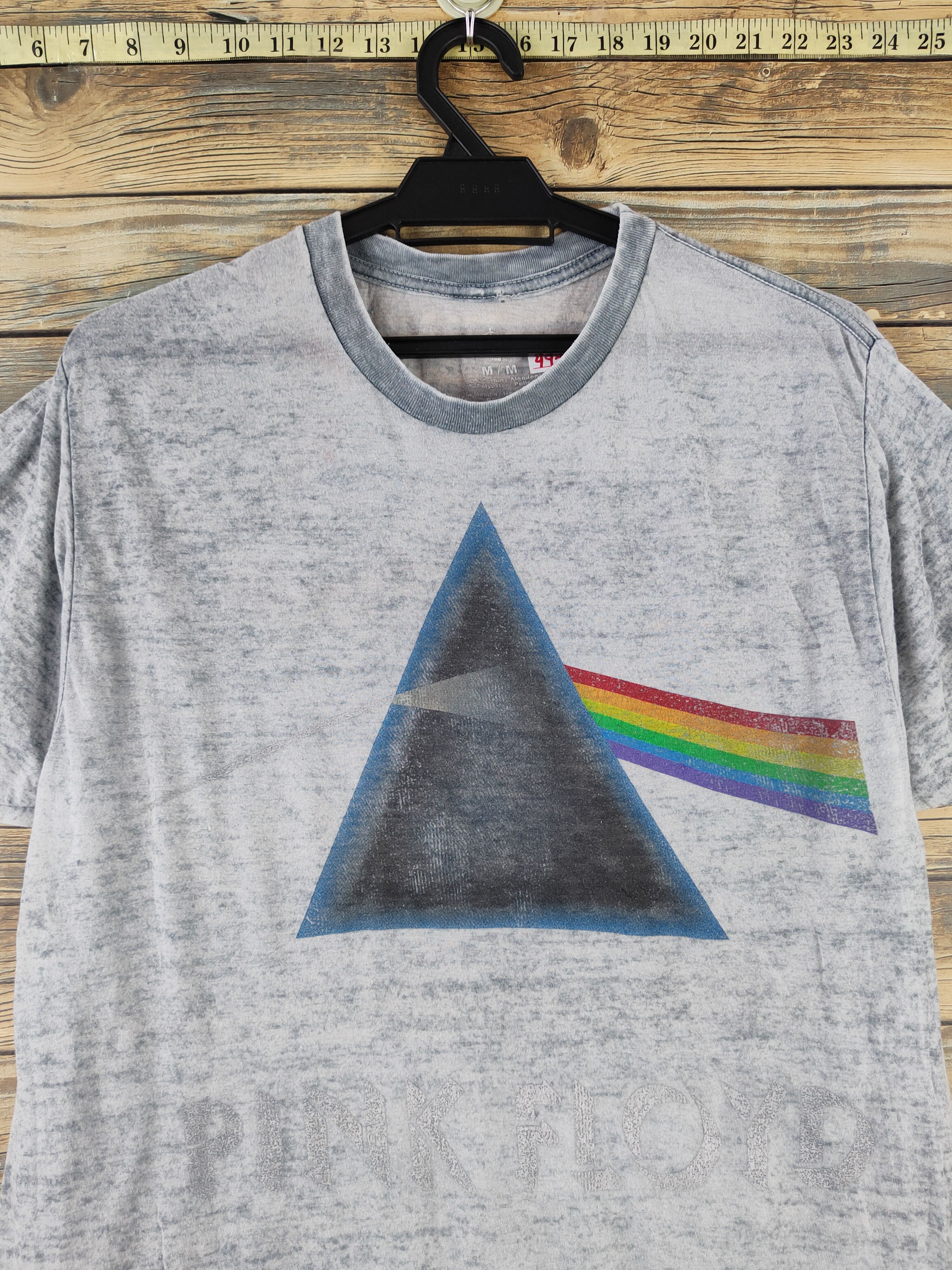 Band Tees × Pink Floyd DL Pink Floyd Prism The Dark Side of the Moon tee #992 Size US M / EU 48-50 / 2 - 2 Thumbnail