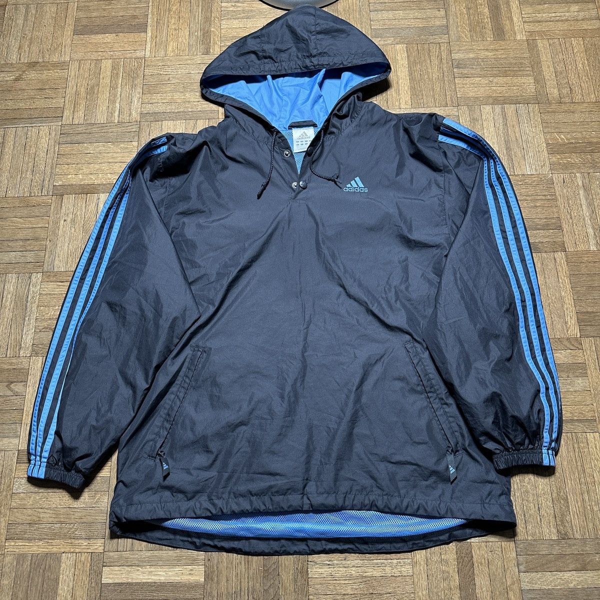 Vintage Vintage Adidas windbreaker Size US M / EU 48-50 / 2 - 2 Thumbnail