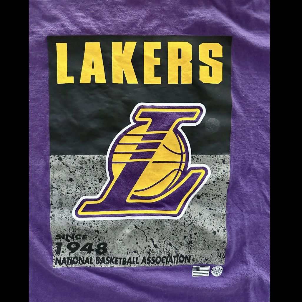47 Brand '47 LA LOS ANGELES LAKERS NBA BASKETBALL SINCE 1948 TSHIRT Size US L / EU 52-54 / 3 - 2 Thumbnail