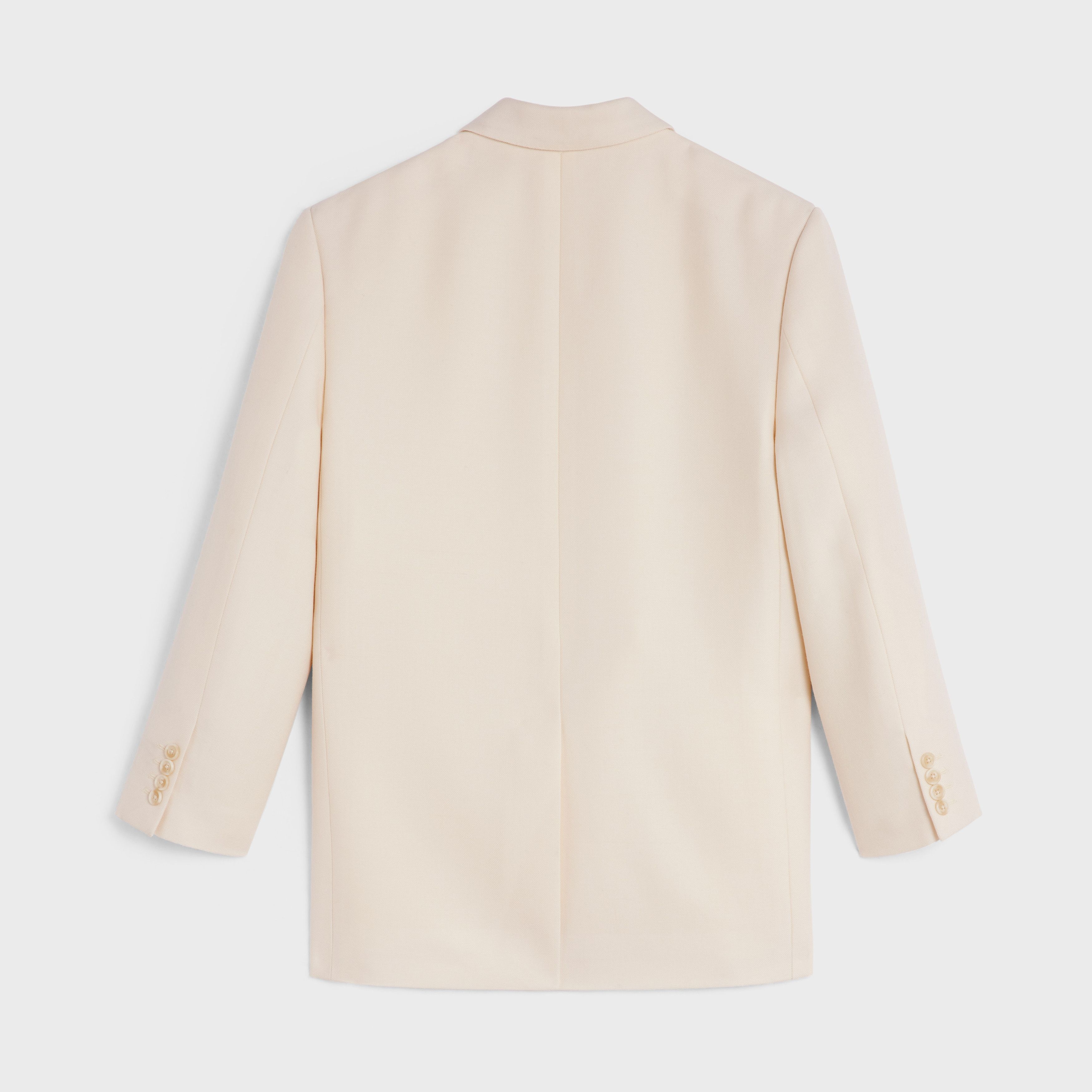 Celine o1bcso1str0225 2V28N079S Boxy Jacket in Beige Size US M / EU 48-50 / 2 - 2 Thumbnail