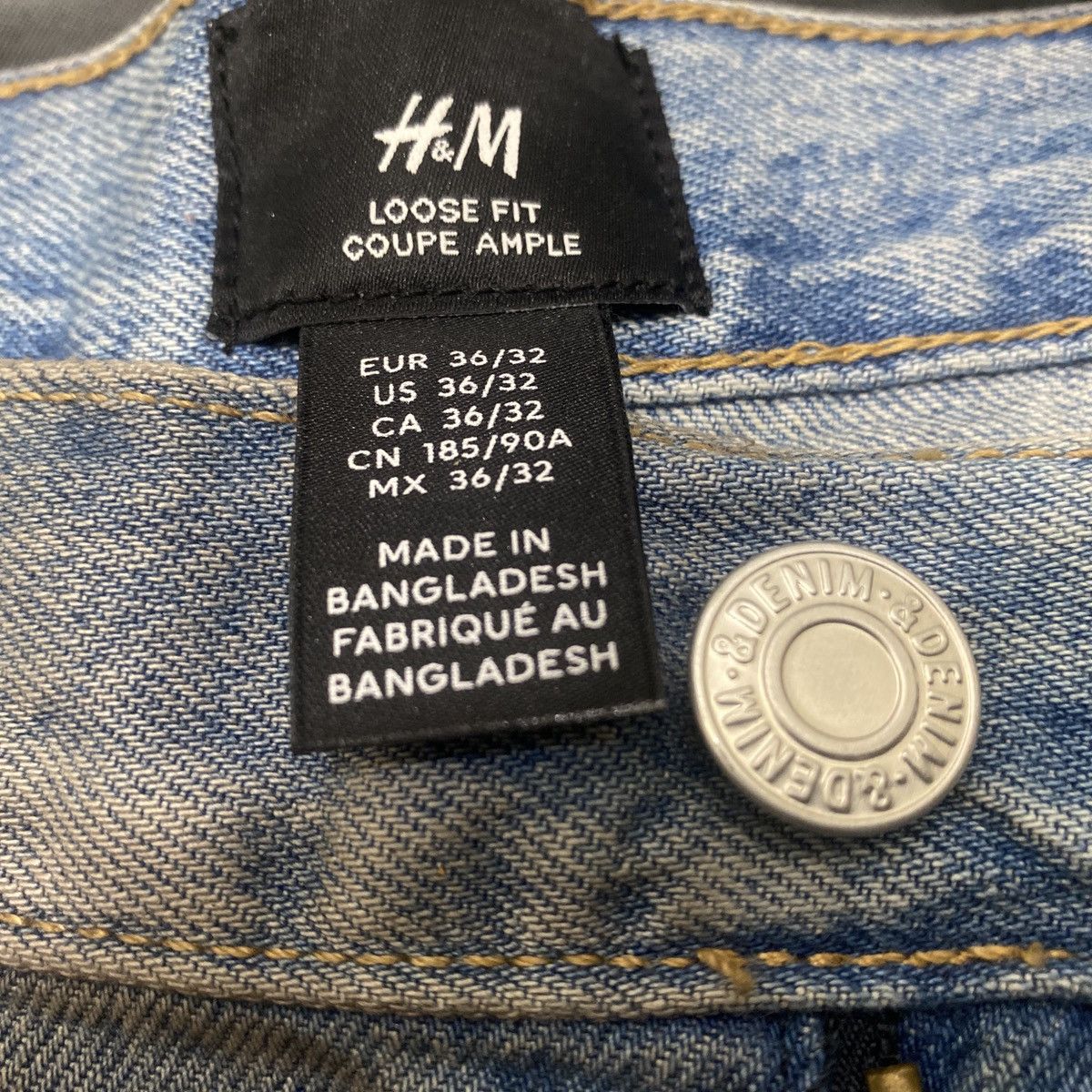H&M H&M baggy jeans Size US 36 / EU 52 - 4 Thumbnail