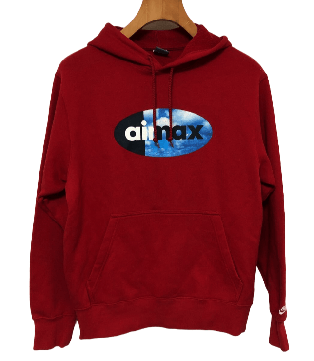 Nike × Vintage 00s Nike airmax hoodie Size US M / EU 48-50 / 2 - 1 Thumbnail