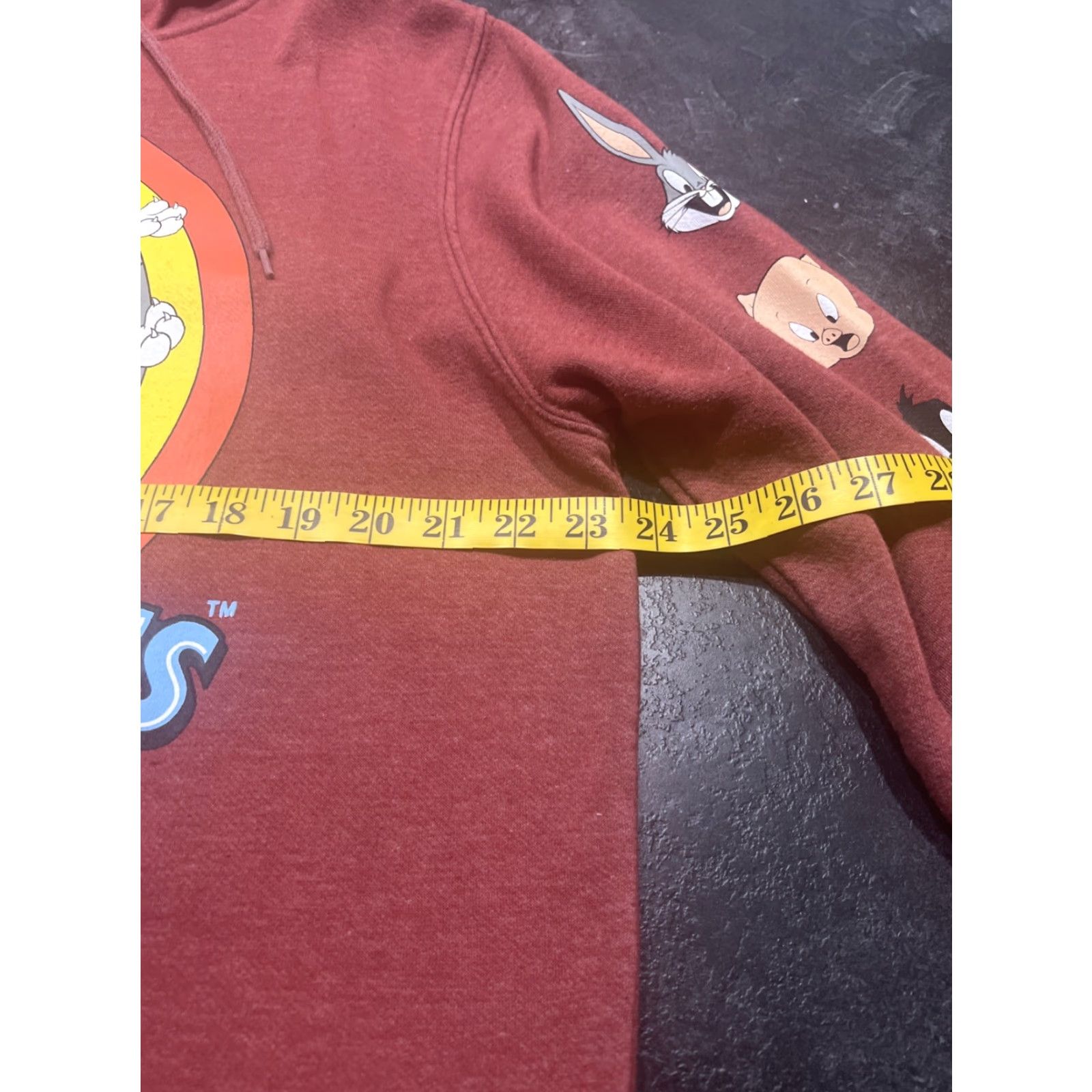 Vintage Looney Tunes Bugs Bunny 90s Sweatshirt Men Size Large Red Long Sleeve Pullover Size US L / EU 52-54 / 3 - 6 Thumbnail