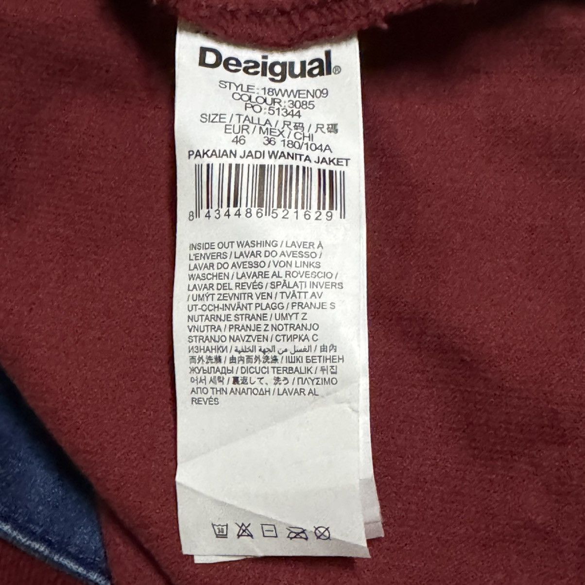 Desigual Nice Design Desigual Corduroy Trucker Jacket Size M / US 6-8 / IT 42-44 - 9 Thumbnail