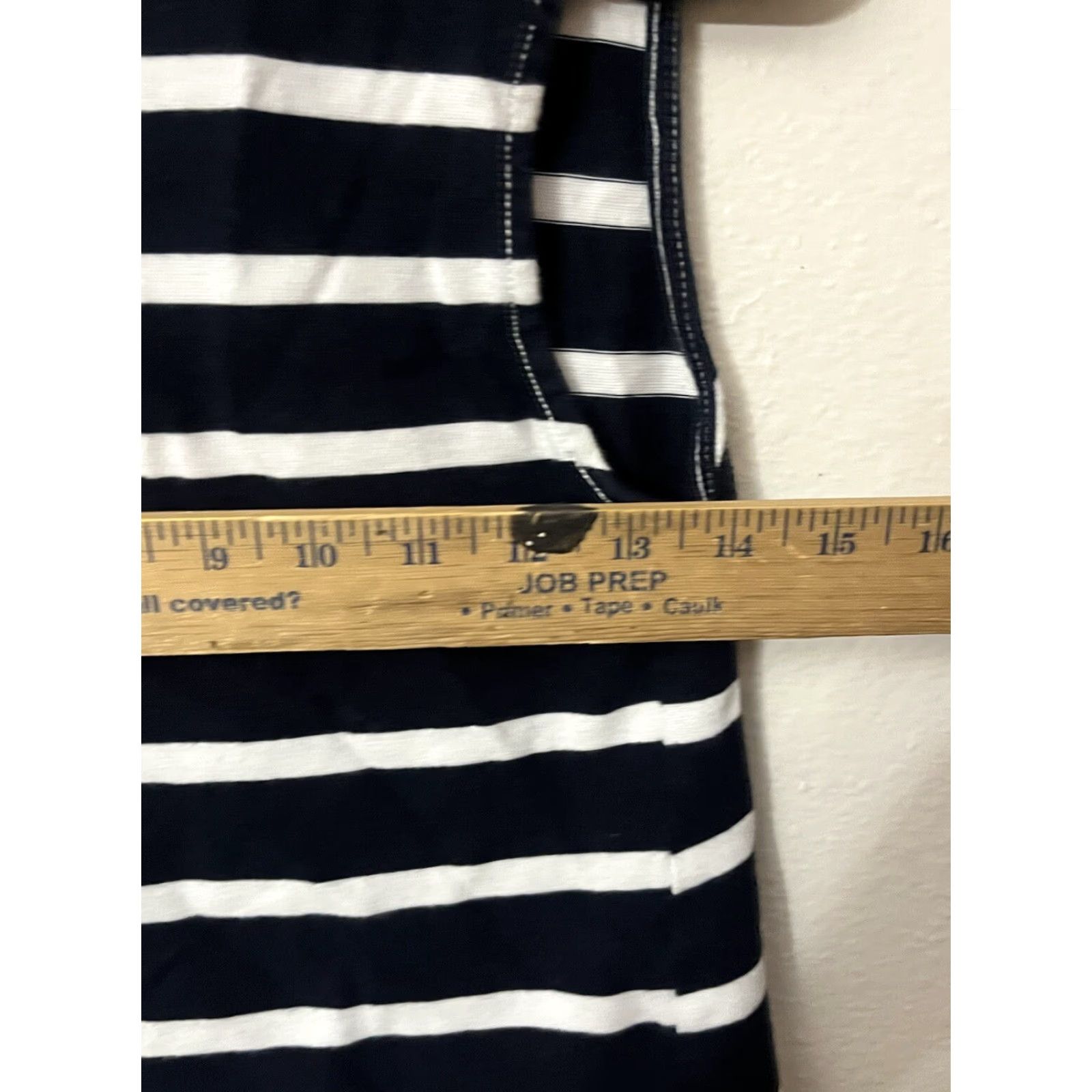 Vintage Philosophy Tank Dress Womens Small Black White Striped V-Neck Casual Preppy Size S / US 4 / IT 40 - 5 Thumbnail