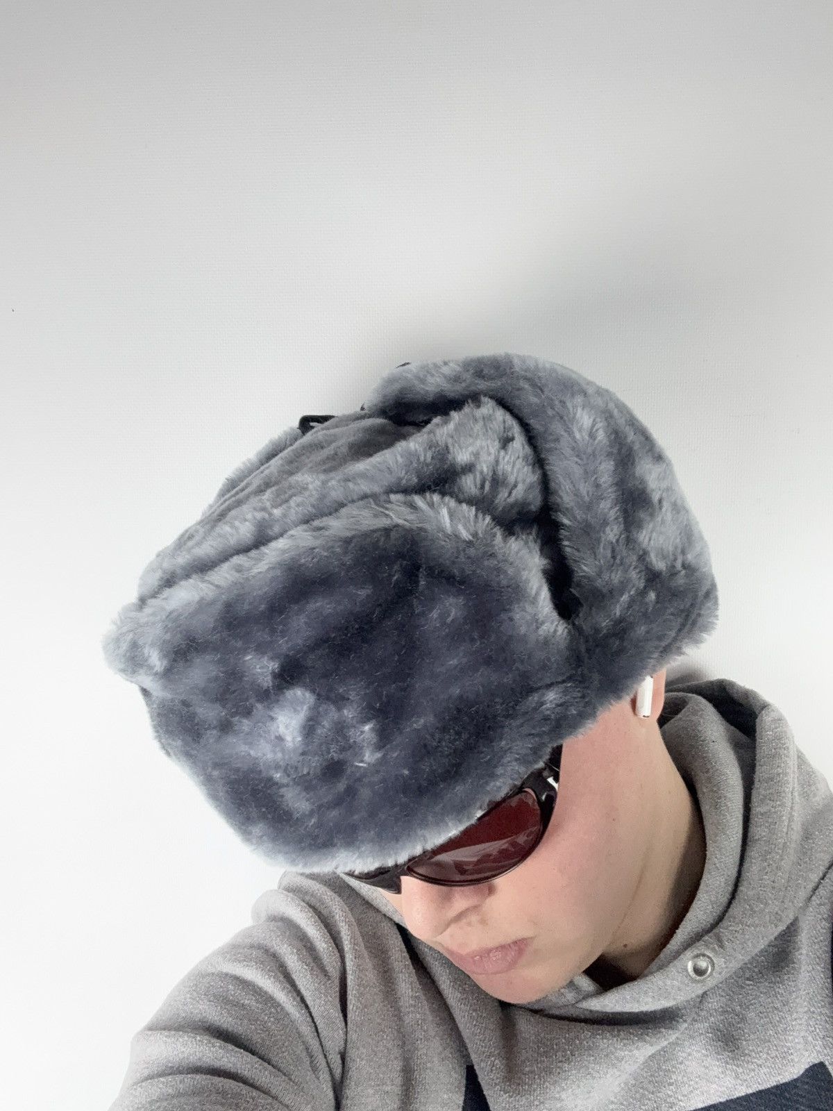 Vintage Vintage 70s USSR Military Trapper hat Ushanka Opium Rare Size ONE SIZE - 5 Thumbnail