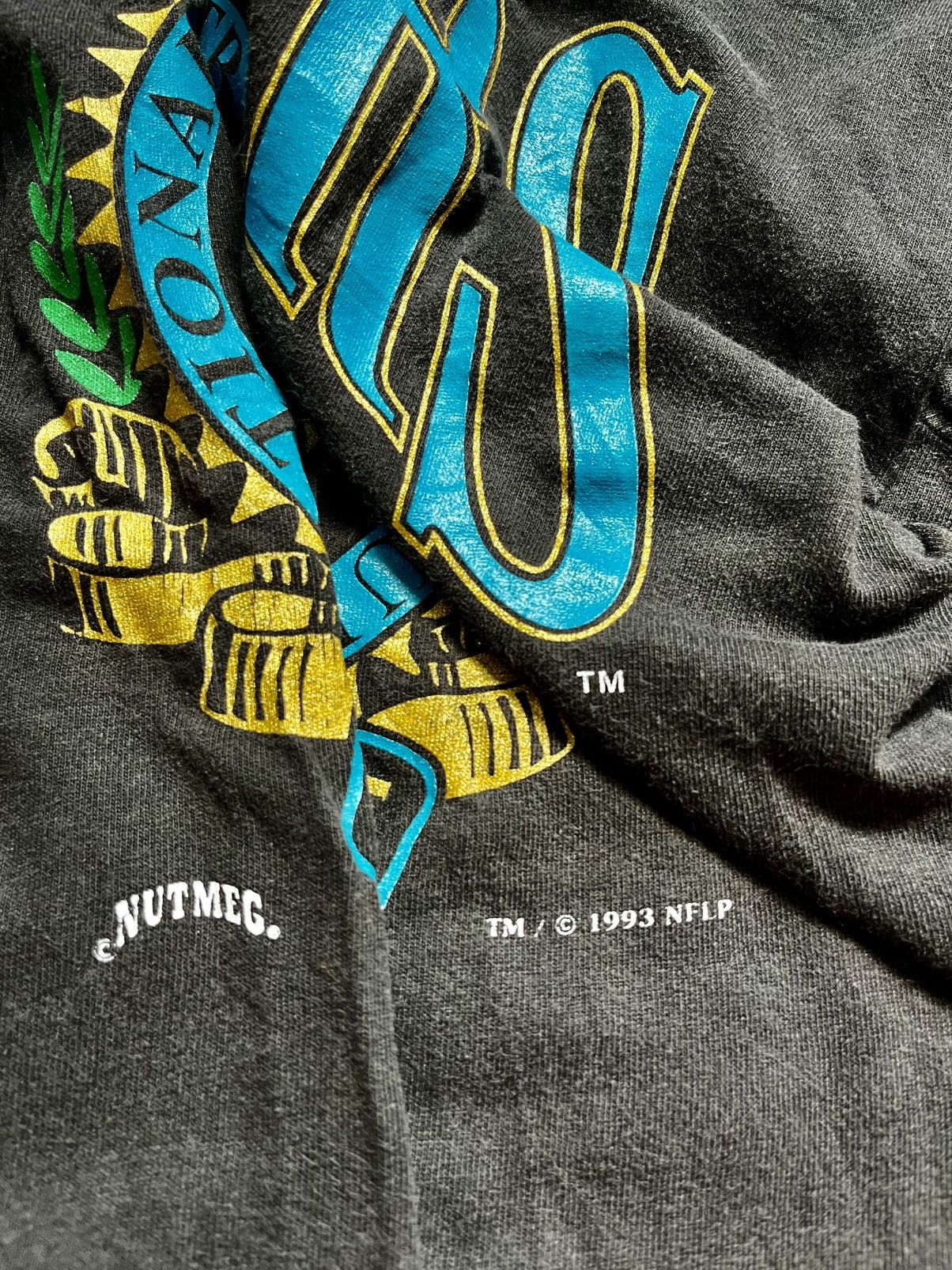 NFL Vintage Jaguar JacksonVille Nutmeg Shirt Size US M / EU 48-50 / 2 - 3 Thumbnail