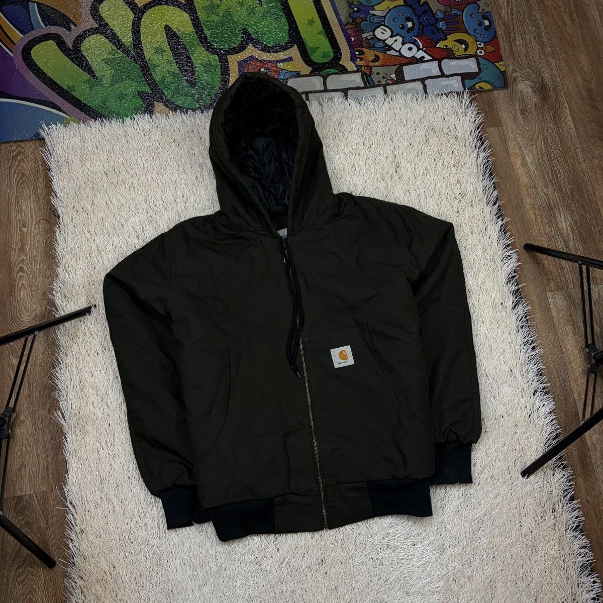 Carhartt Carhartt WIP Active Jacket Regular olive men’s size Large Size US L / EU 52-54 / 3 - 1 Thumbnail