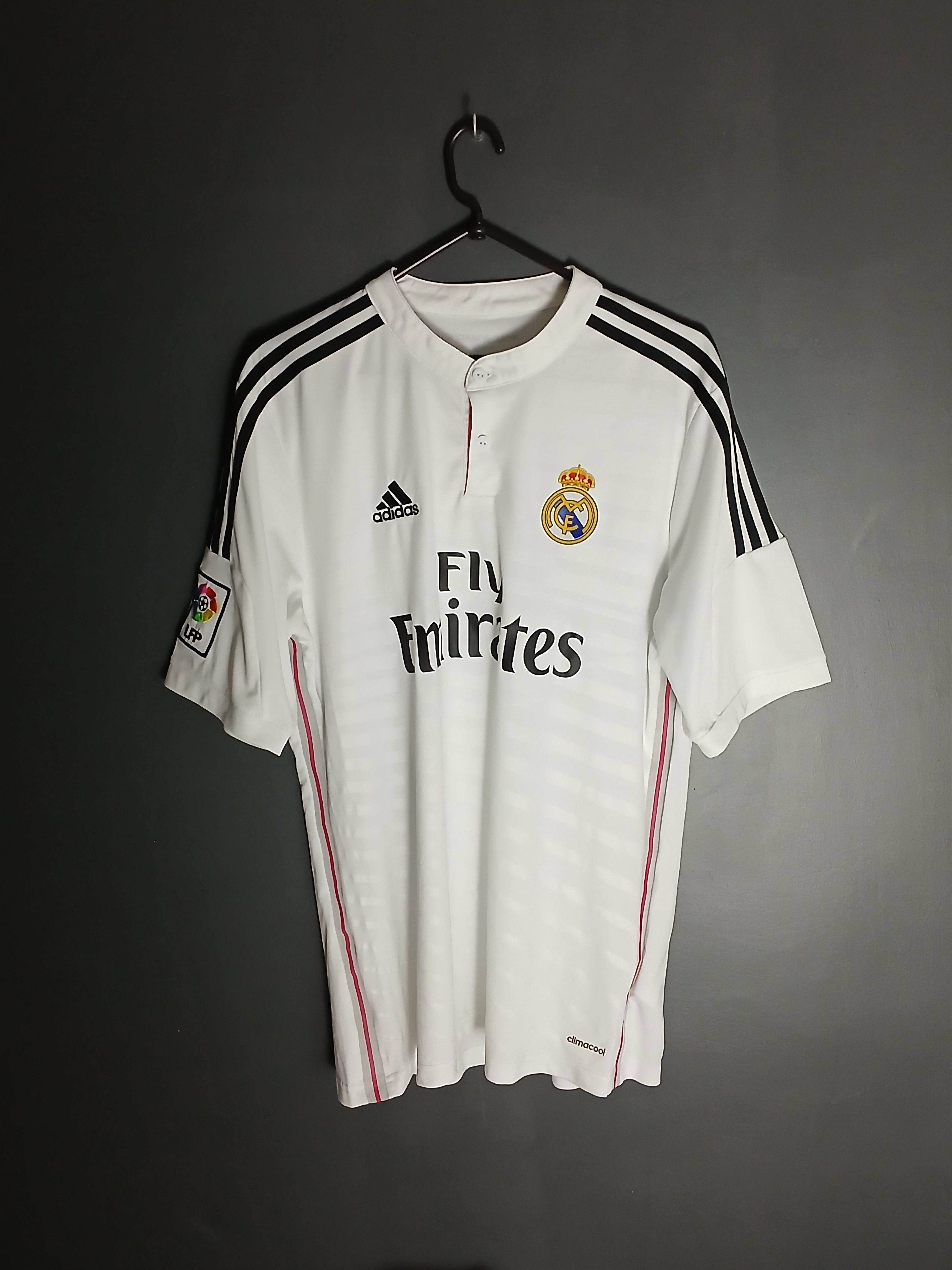 Adidas Real Madrid 14/15 Home Football Jersey T-Shirt Size US L / EU 52-54 / 3 - 1 Thumbnail