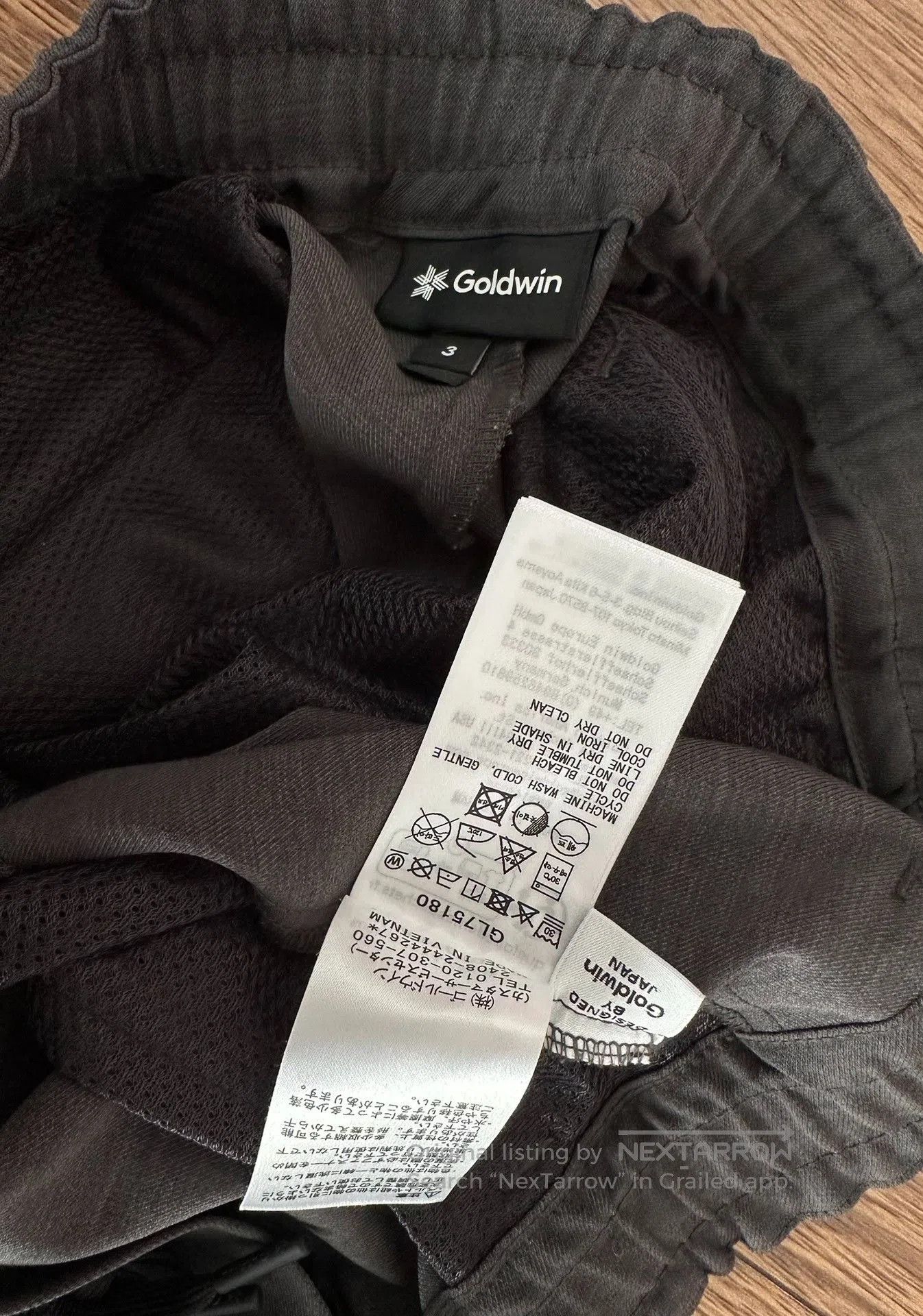 Goldwin goldwin one tuck straight casual pants. Size US 30 / EU 46 - 4 Thumbnail