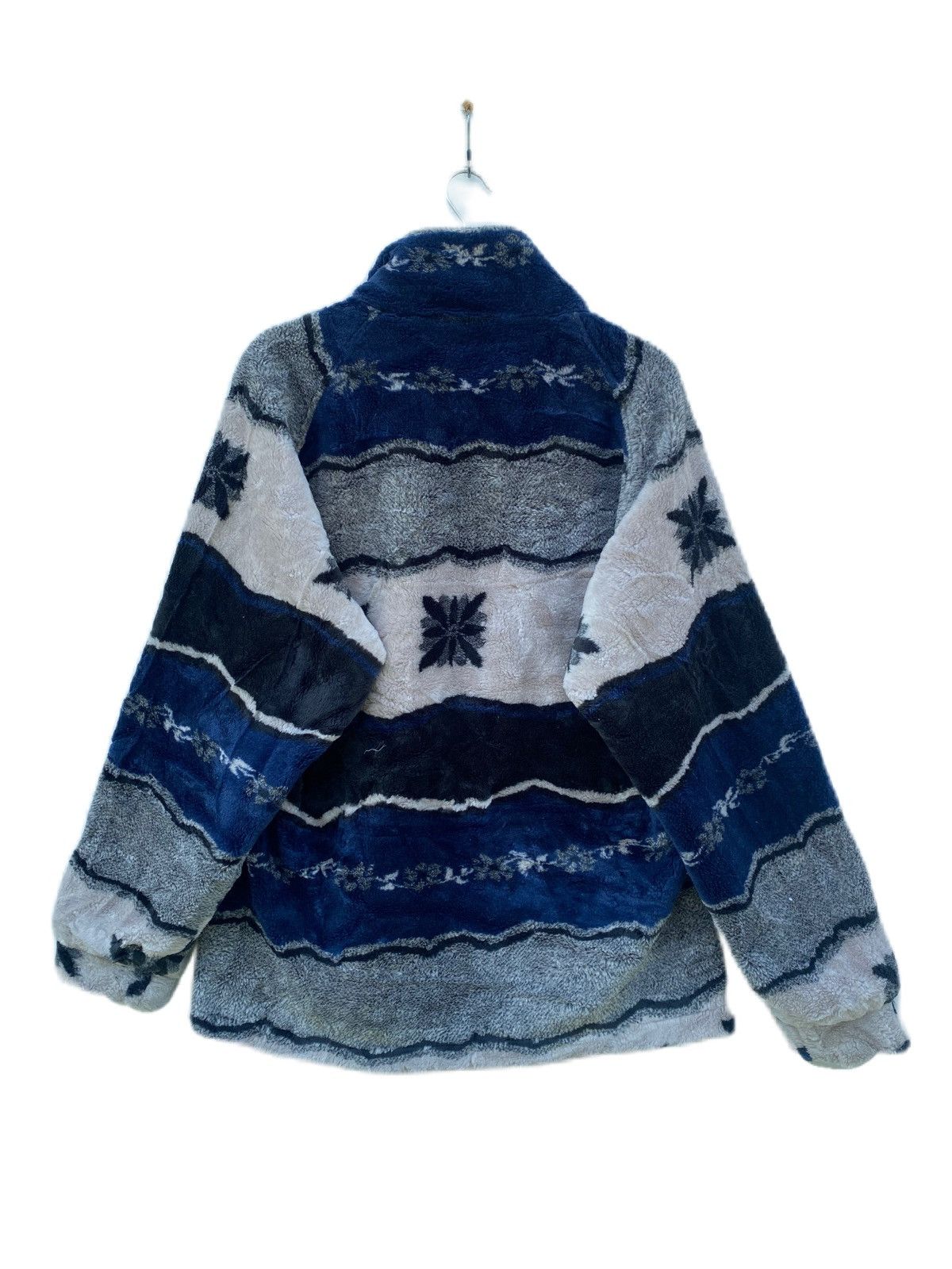 Ocean Pacific × Quiksilver × Stussy PIKO FLEECE NAVAJO ART STYLE HAWAII ZIPPER Size US M / EU 48-50 / 2 - 2 Thumbnail
