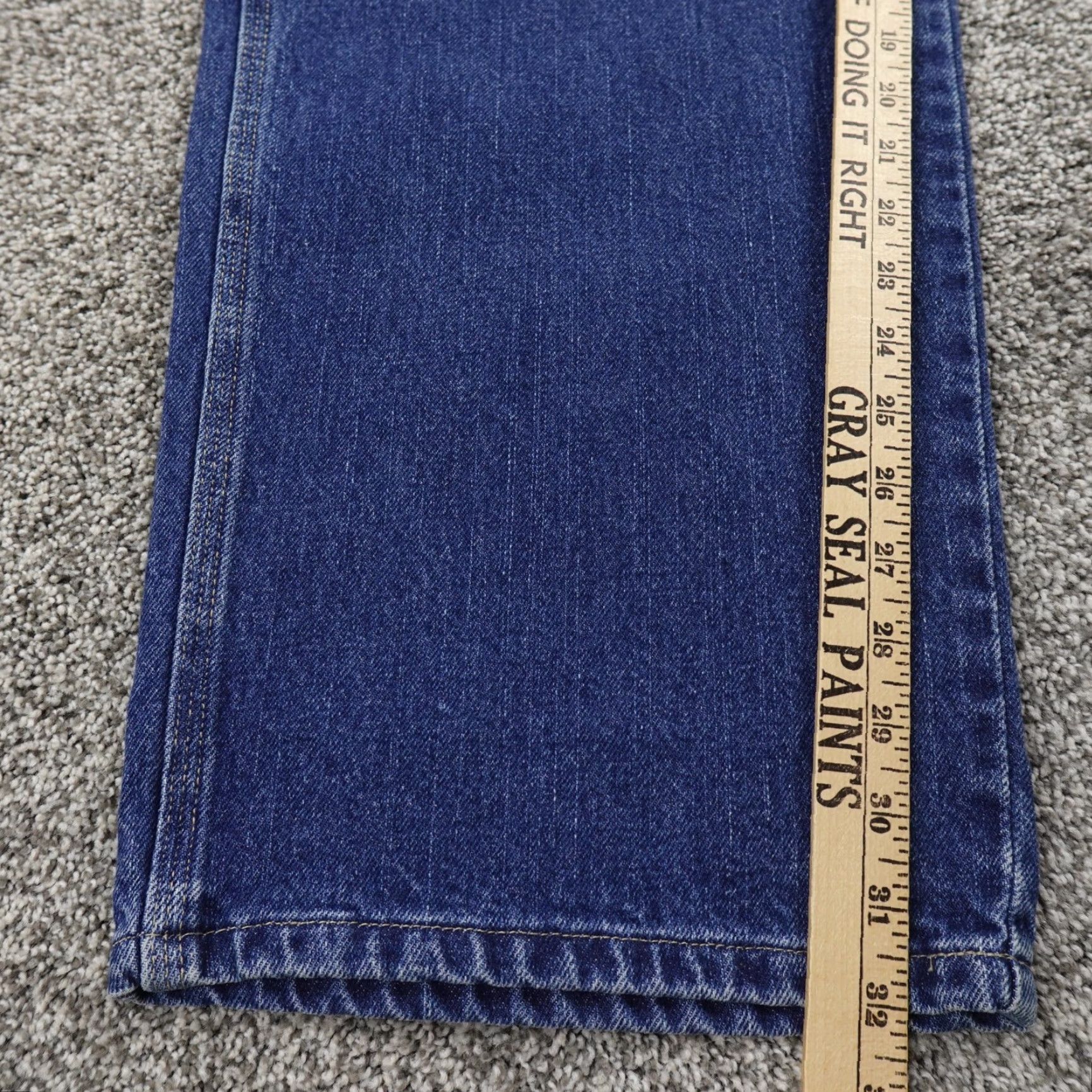 Dickies Dickies Jeans Mens 44X32 Dark Blue Denim Cargo Work Pants Carpenter Utility Jeans Regular Straight Men XS? Size US 44 / EU 60 - 5 Thumbnail