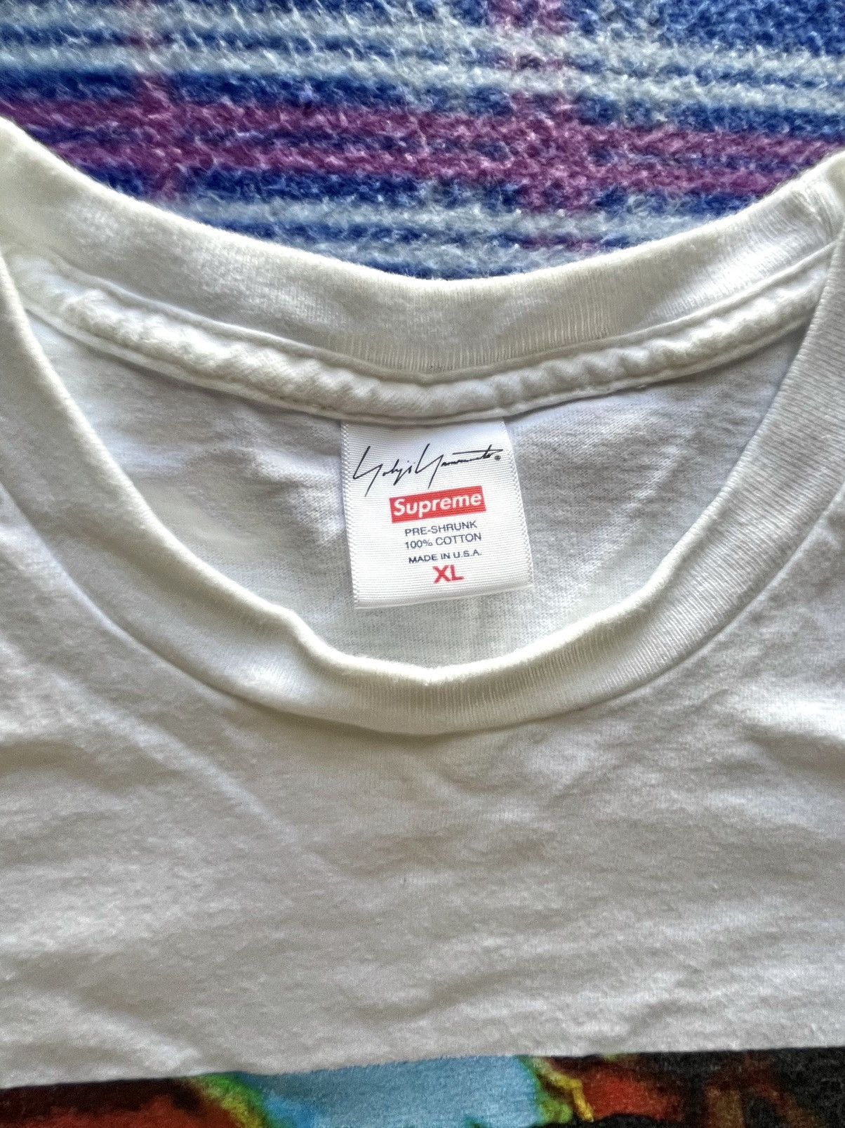 Supreme × Yohji Yamamoto Supreme x Yohji Yamamoto “Game Over” Tee Size US XL / EU 56 / 4 - 3 Thumbnail