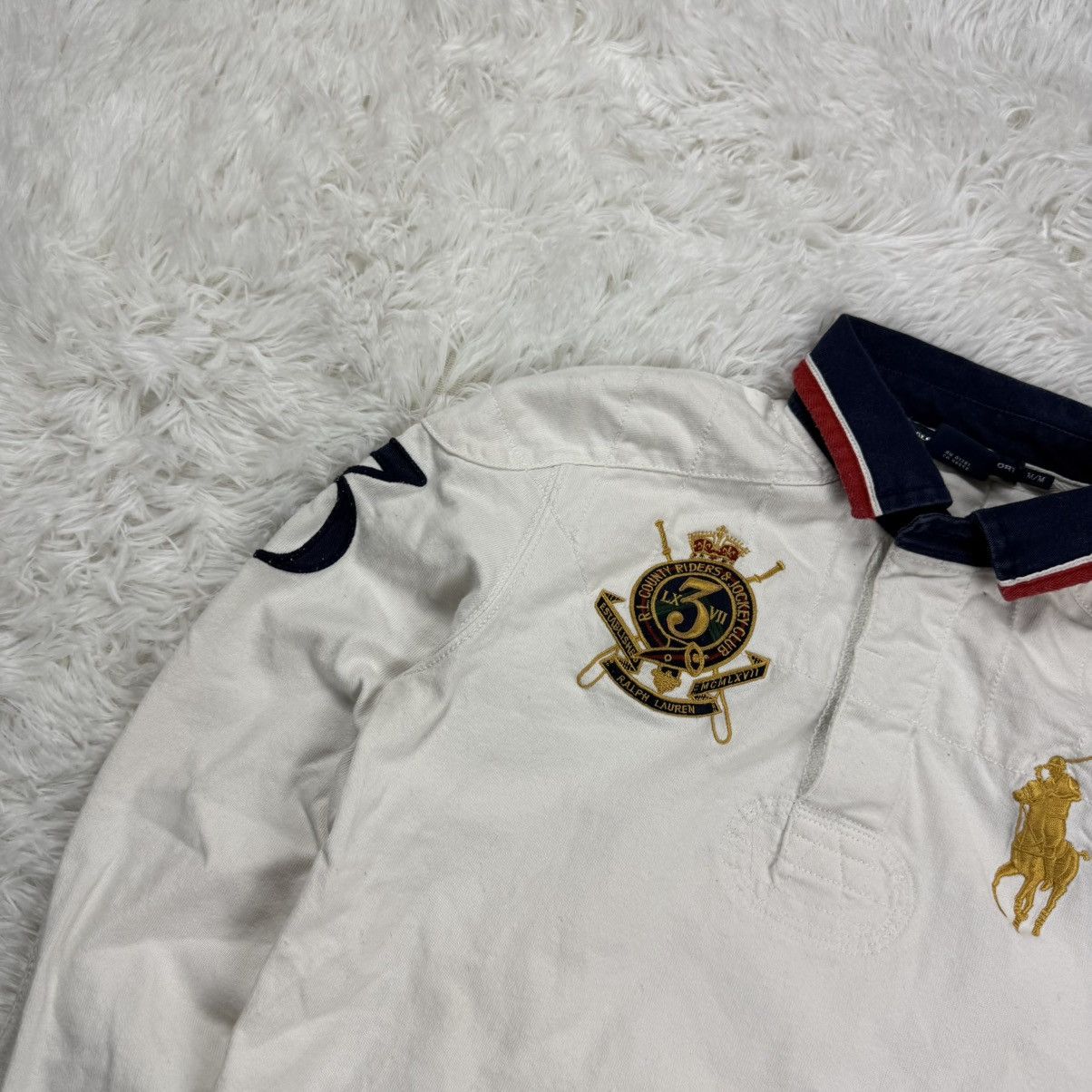 Vintage Polo Ralph Lauren Vintage Club Sweatshirt 00s Streetwear Size US S / EU 44-46 / 1 - 5 Thumbnail