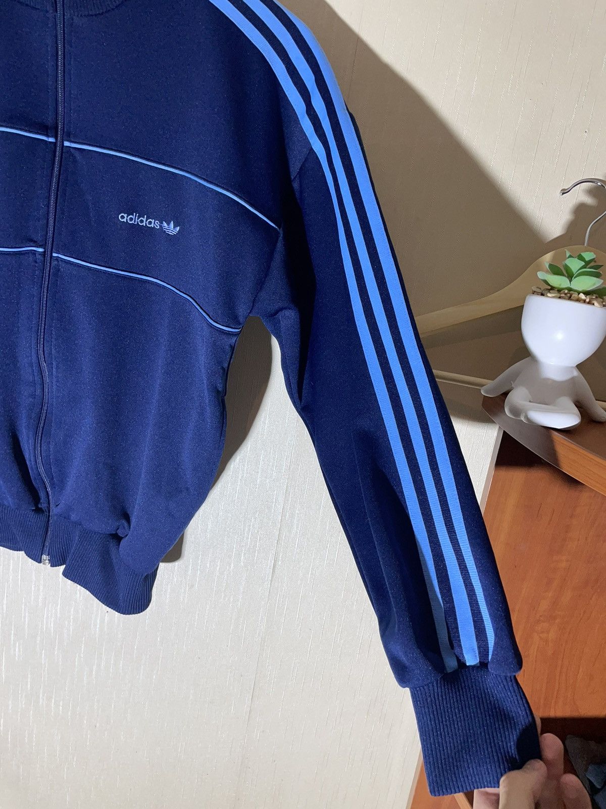 Adidas × Vintage Adidas track top jacket vintage 90s Size US S / EU 44-46 / 1 - 5 Thumbnail