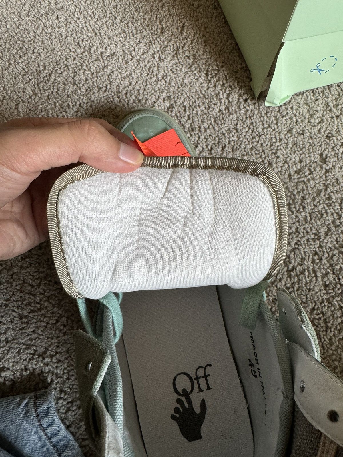 Designer × Off-White Off-White Off-Court High ‘Mint Green’ Size 12 Size US 12 / EU 45 - 21 Thumbnail
