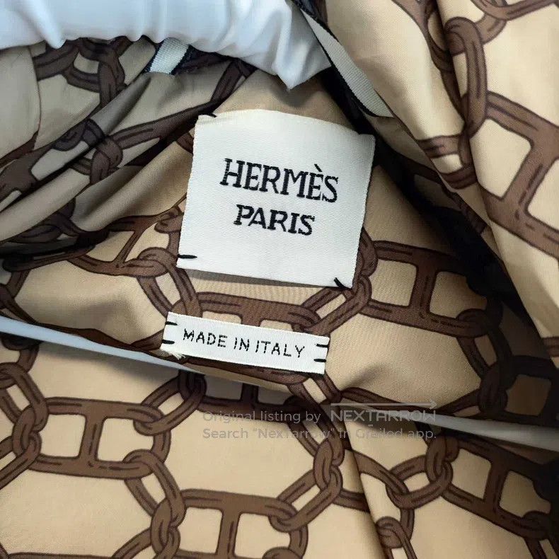 Hermes Hermes Off-White Pig Nose Denim Jacket Size XXS / US 00 / IT 34 - 3 Thumbnail