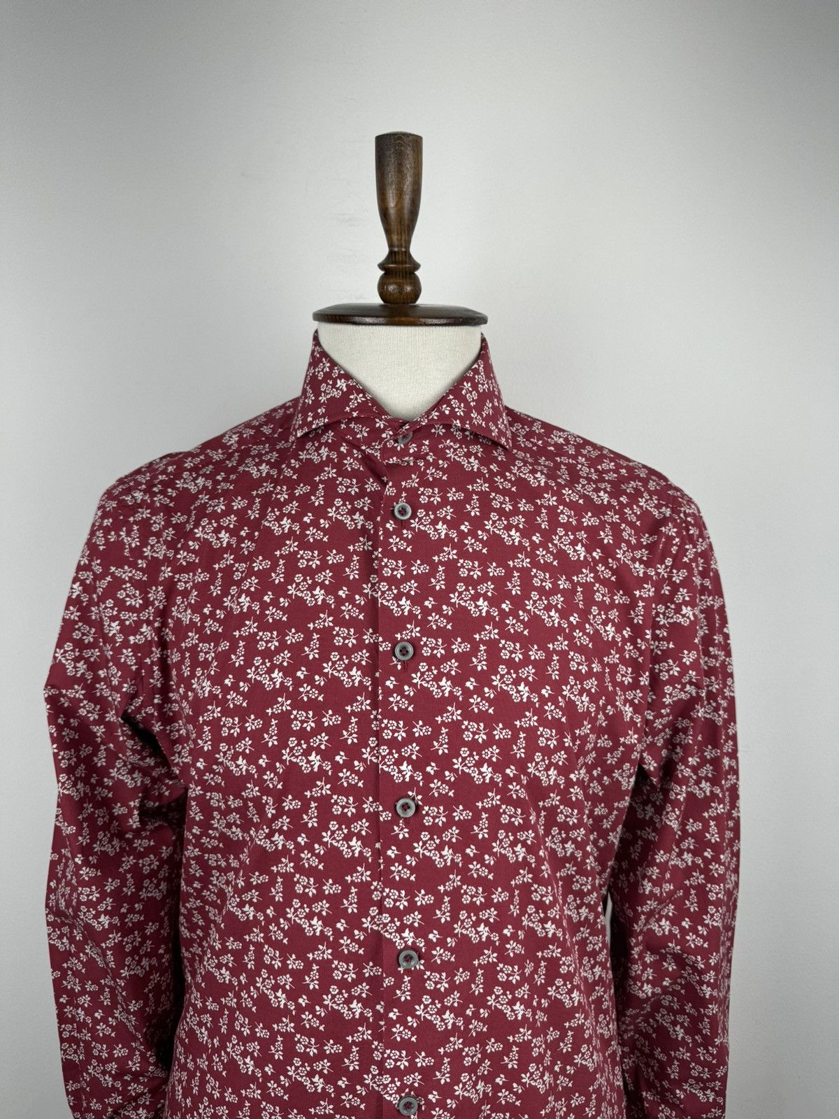 Other Men’s Tresanti Celeste Floral Long Sleeve Button Down shirt Size US L / EU 52-54 / 3 - 2 Thumbnail