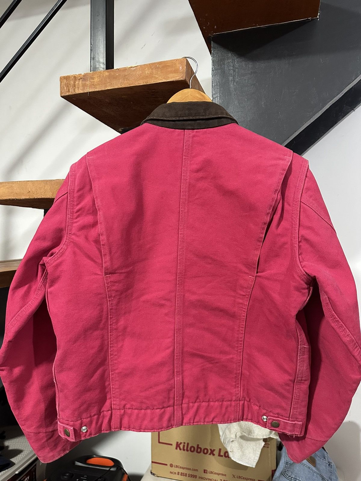 Carhartt Carhartt Detroit Jacket, WJ097 SCA (SCARLET) Size US M / EU 48-50 / 2 - 2 Thumbnail