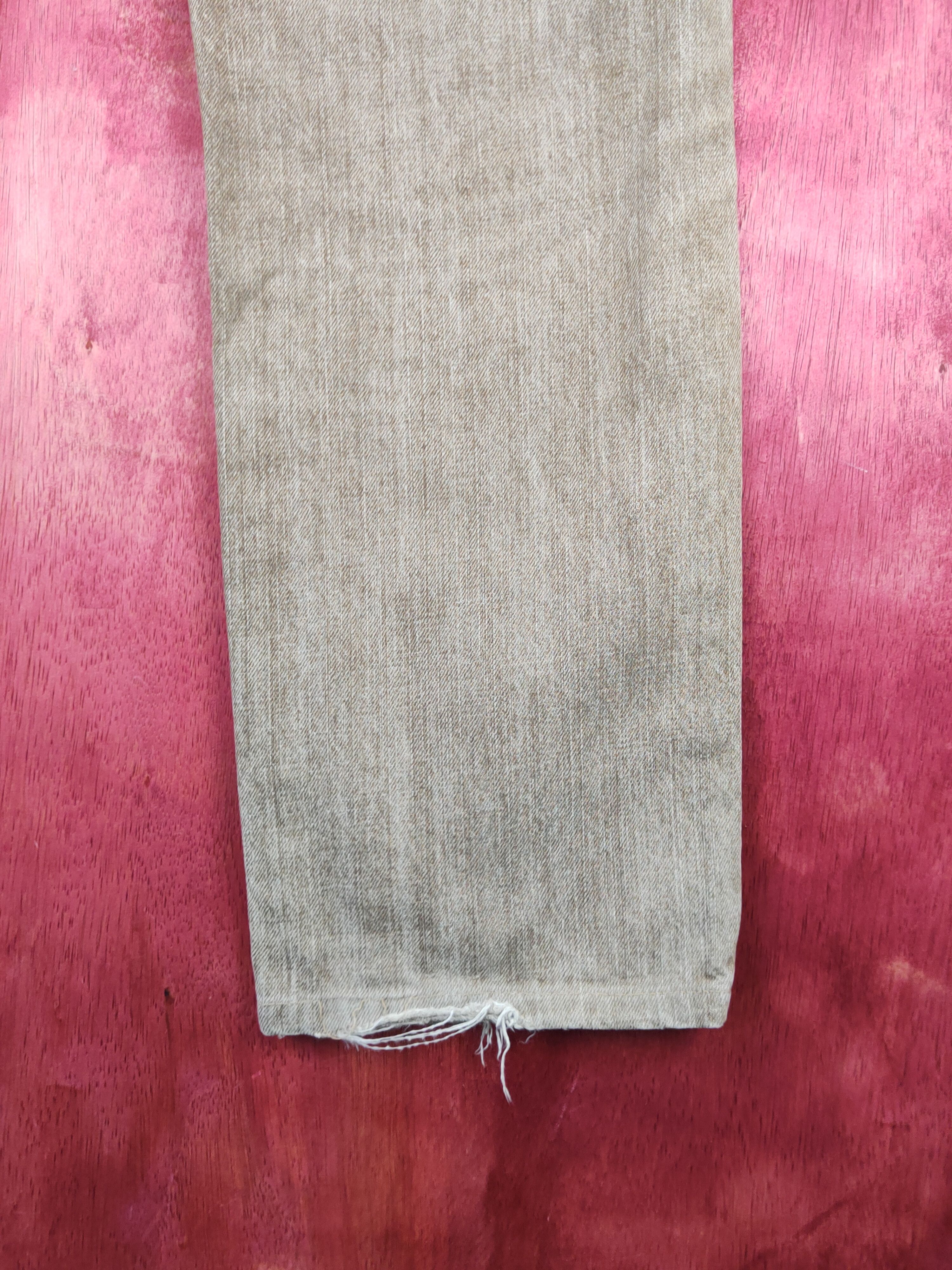 Edwin Edwin Brown Faded vintage Distressed Ripped Jeans #S1650 Size US 32 / EU 48 - 13 Thumbnail