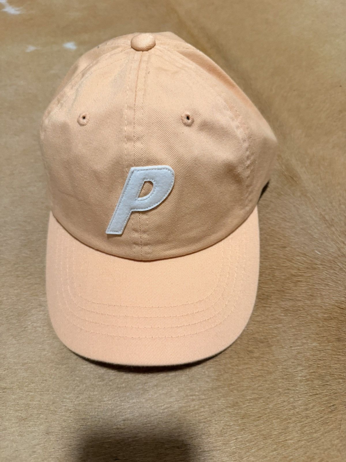 Palace Palace 6-Panel Hat Peach 🍑 NWOT Size ONE SIZE - 2 Thumbnail