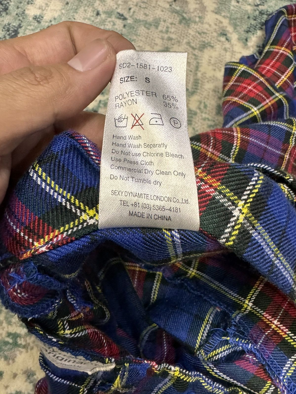 Japanese Brand SEXY DYNAMITE LONDON MULTIZIPPER BONDAGE TARTAN PANTS Size US 30 / EU 46 - 11 Thumbnail