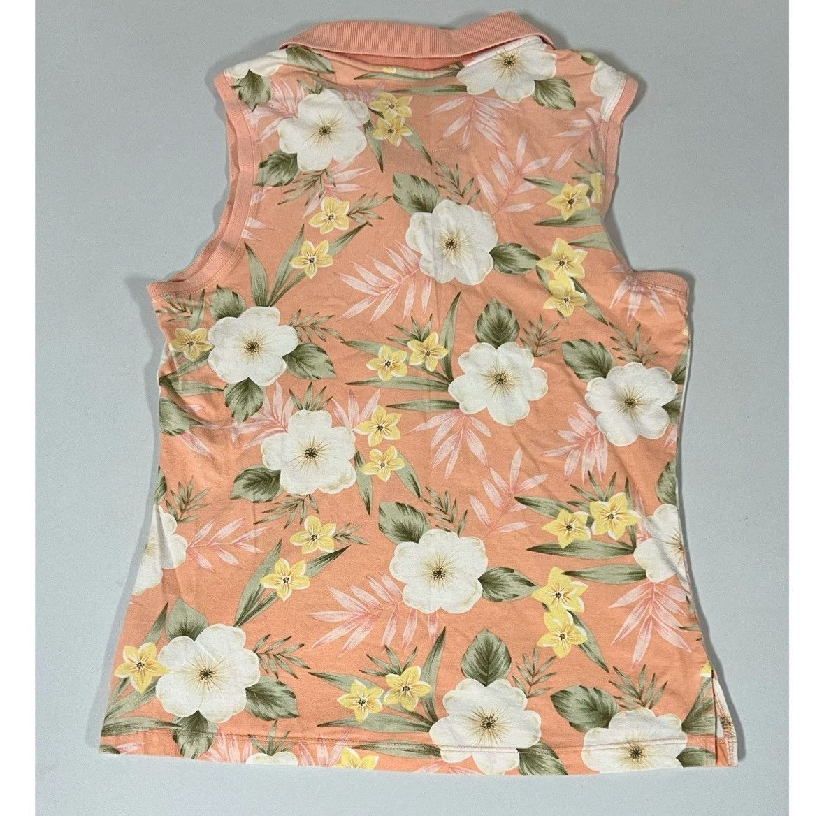 Vintage Jaclyn Smith Pastel Tropical Floral Shirt Blouse Size S 🌾 Size S / US 4 / IT 40 - 3 Thumbnail