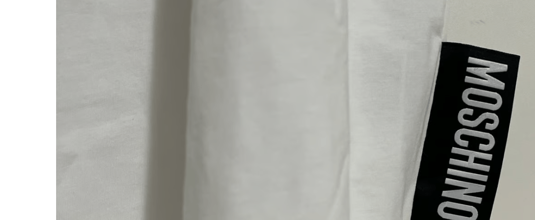 Moschino o1y0225 T-Shirt in White Size US L / EU 52-54 / 3 - 2 Thumbnail