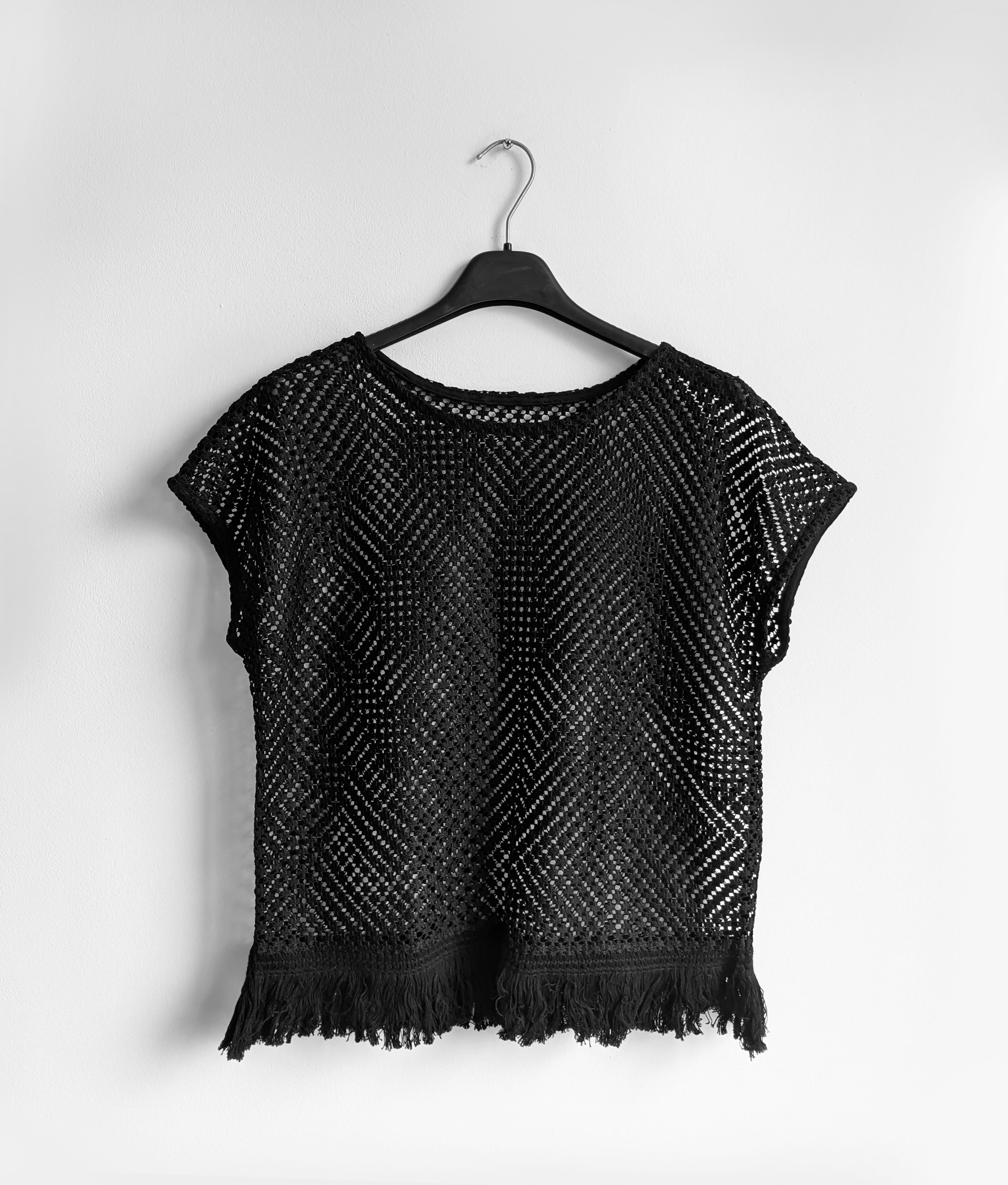 Vintage VIntage grunge avant garde mesh shirt top y2k Size M / US 6-8 / IT 42-44 - 1 Thumbnail