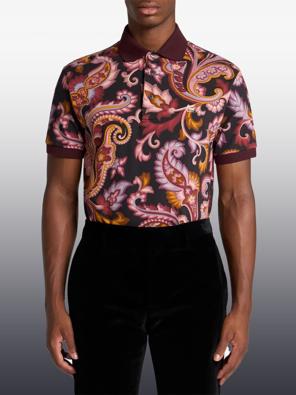 Other Men’s Printed Polo Shirts – Short Sleeve Collared Tees Size US S / EU 44-46 / 1 - 1 Thumbnail
